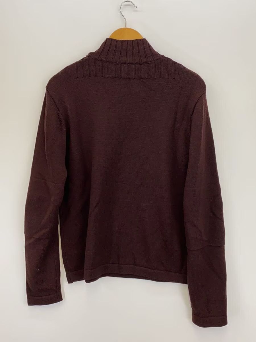 Dries Van Noten Ribbed High Neck Wool Knit Sweater Size US L / EU 52-54 / 3 - 2 Thumbnail
