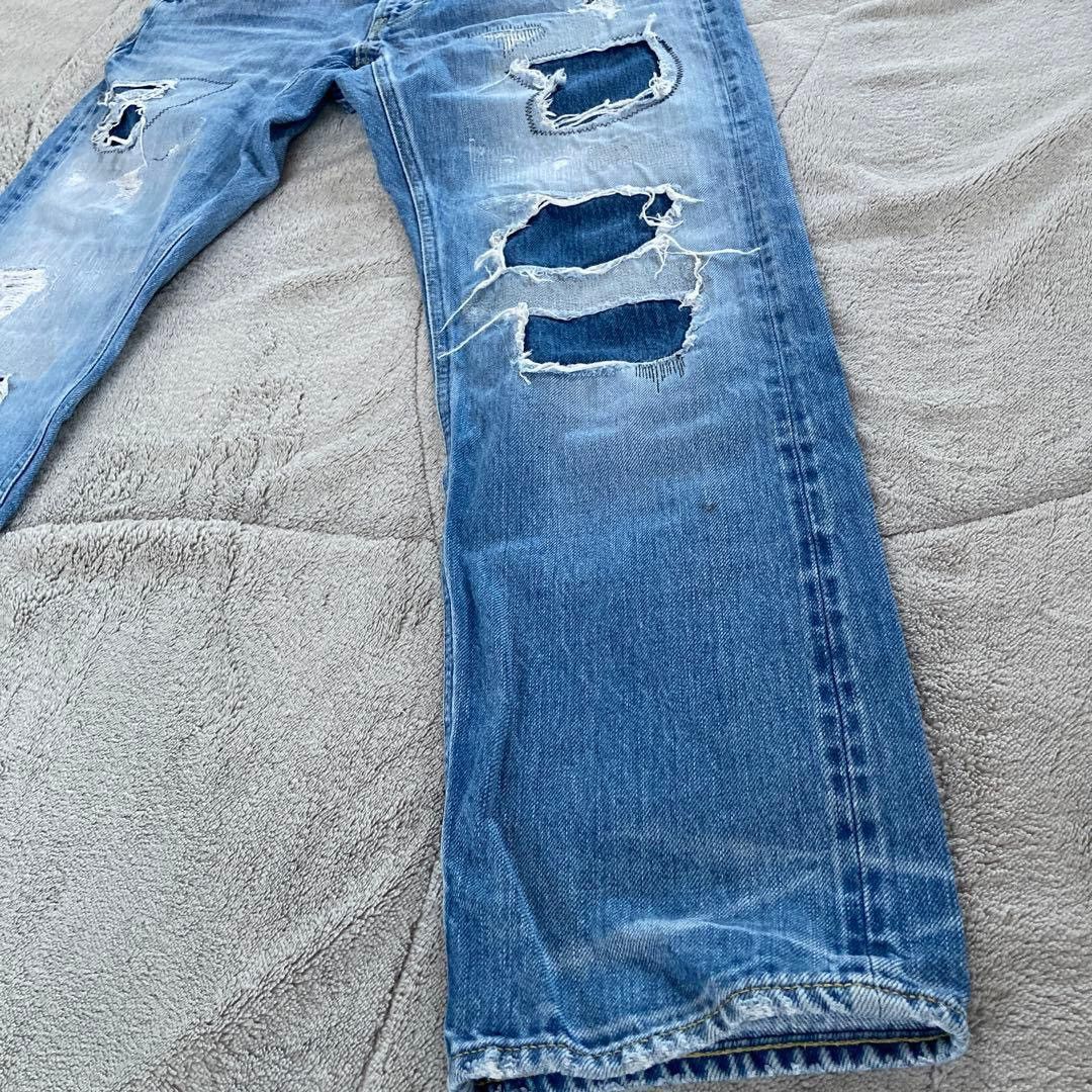 FDMTL Distressed Jeans Size US 30 / EU 46 - 4 Thumbnail