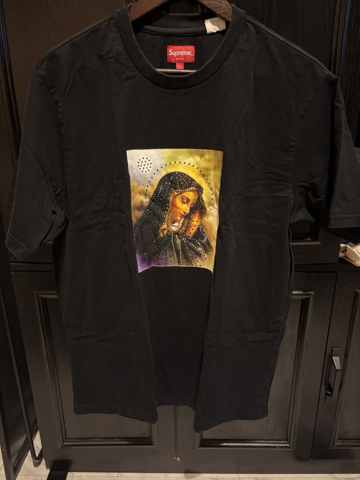 Supreme Supreme Mary Rhinestone S/S Top Size US L / EU 52-54 / 3 - 1 Thumbnail