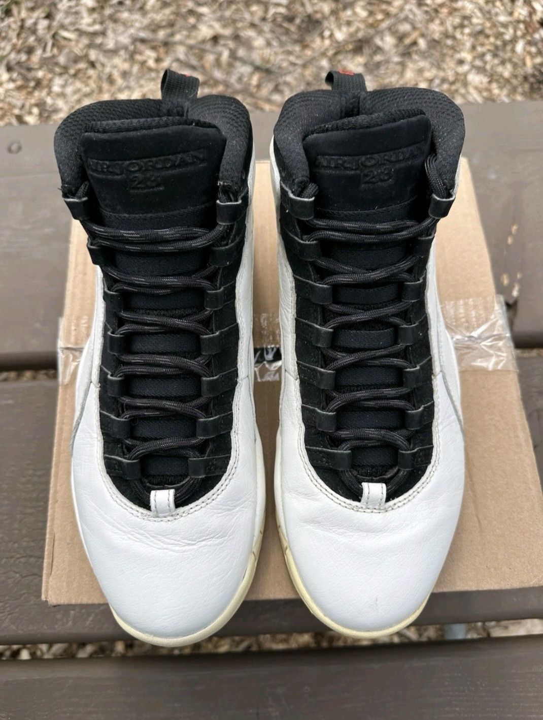 Jordan Brand Nike Air Jordan Retro 10 I’m Back 310805104 Size 10.5 Men Size US 10.5 / EU 43-44 - 4 Thumbnail