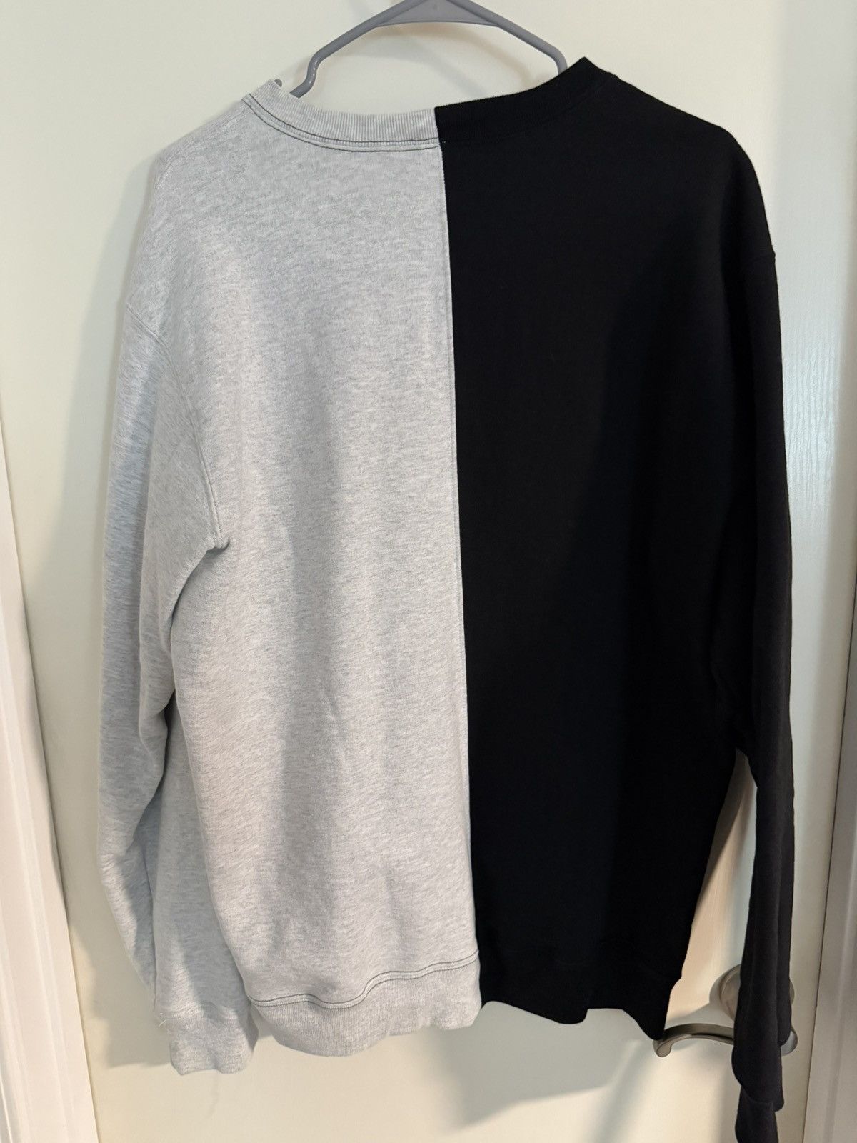 Supreme Supreme Split Two Tone Crewneck Size US L / EU 52-54 / 3 - 3 Thumbnail