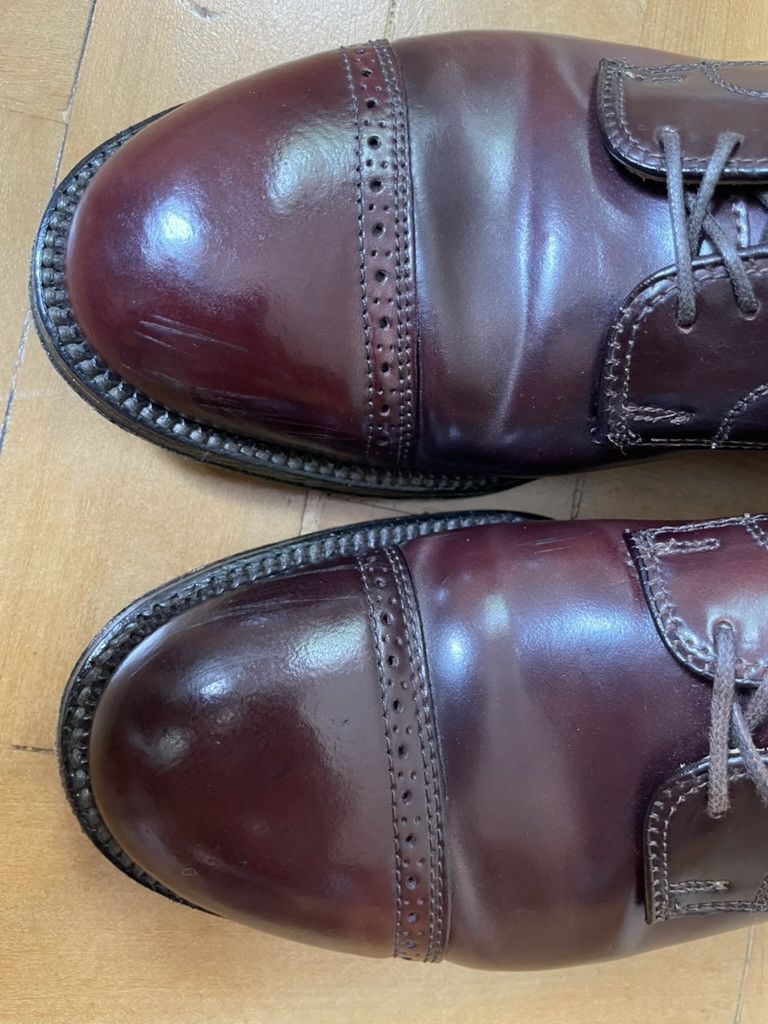 Alden Alden 56201 shoes, col 8 shell cordovan, modified last (8D) Size US 8 / EU 41 - 3 Thumbnail