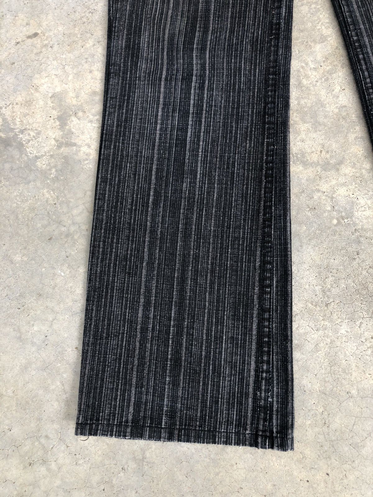 If Six Was Nine Japanese Urban Mini Flared Jeans Hickory Jeans Size US 29 - 6 Thumbnail