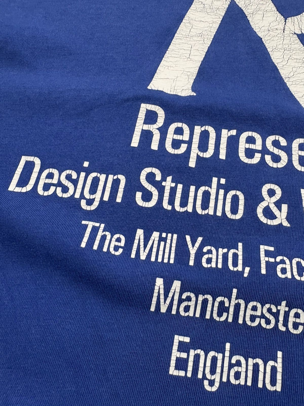 Represent Clo. Represent Blue Graphic Logo T Shirt Design Studio Workshop M Size US M / EU 48-50 / 2 - 7 Thumbnail