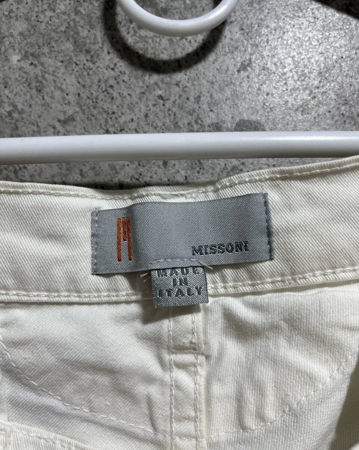 Missoni Missoni White Jeans Size 29" - 8 Thumbnail