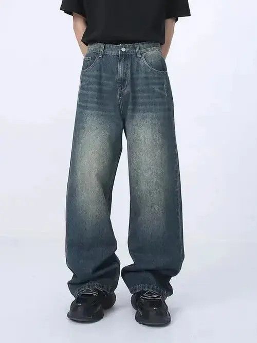 Designer Vintage Premium Mid Rise Jeans Size US 32 / EU 48 - 3 Thumbnail