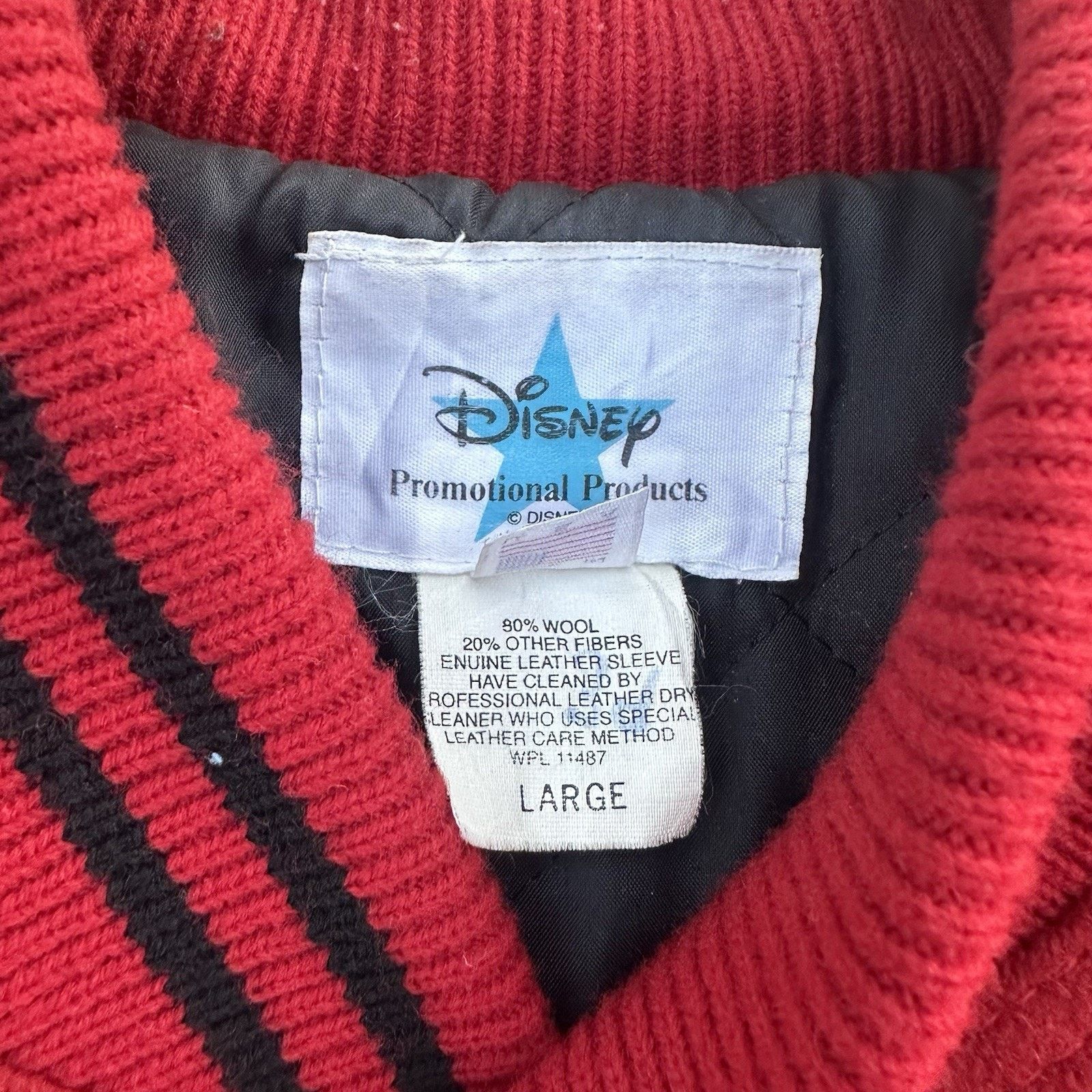 Disney × Vintage Vintage 1996 Disney 101 Dalmatians Movie Varsity Jacket Size US L / EU 52-54 / 3 - 6 Thumbnail