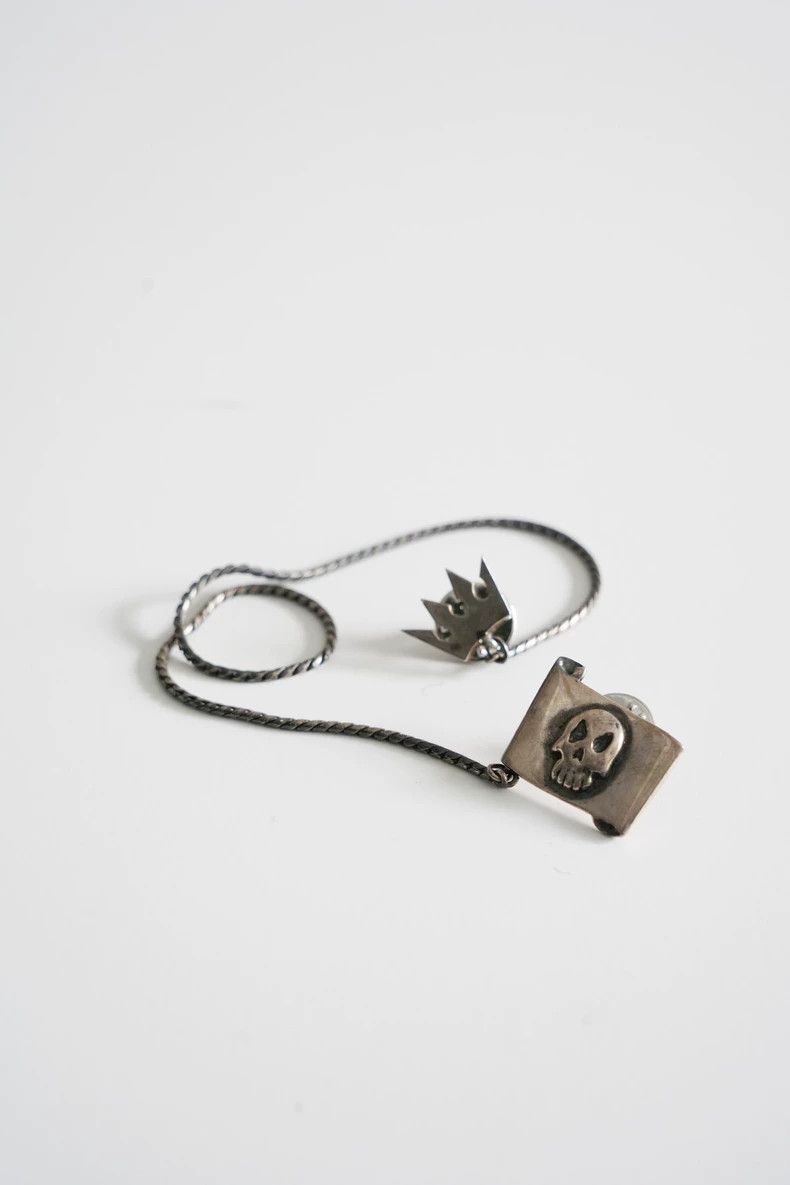 Yohji Yamamoto Yohji Yamamoto 05 aw chain sterling silver brooch 2502-Next Size ONE SIZE - 1 Thumbnail