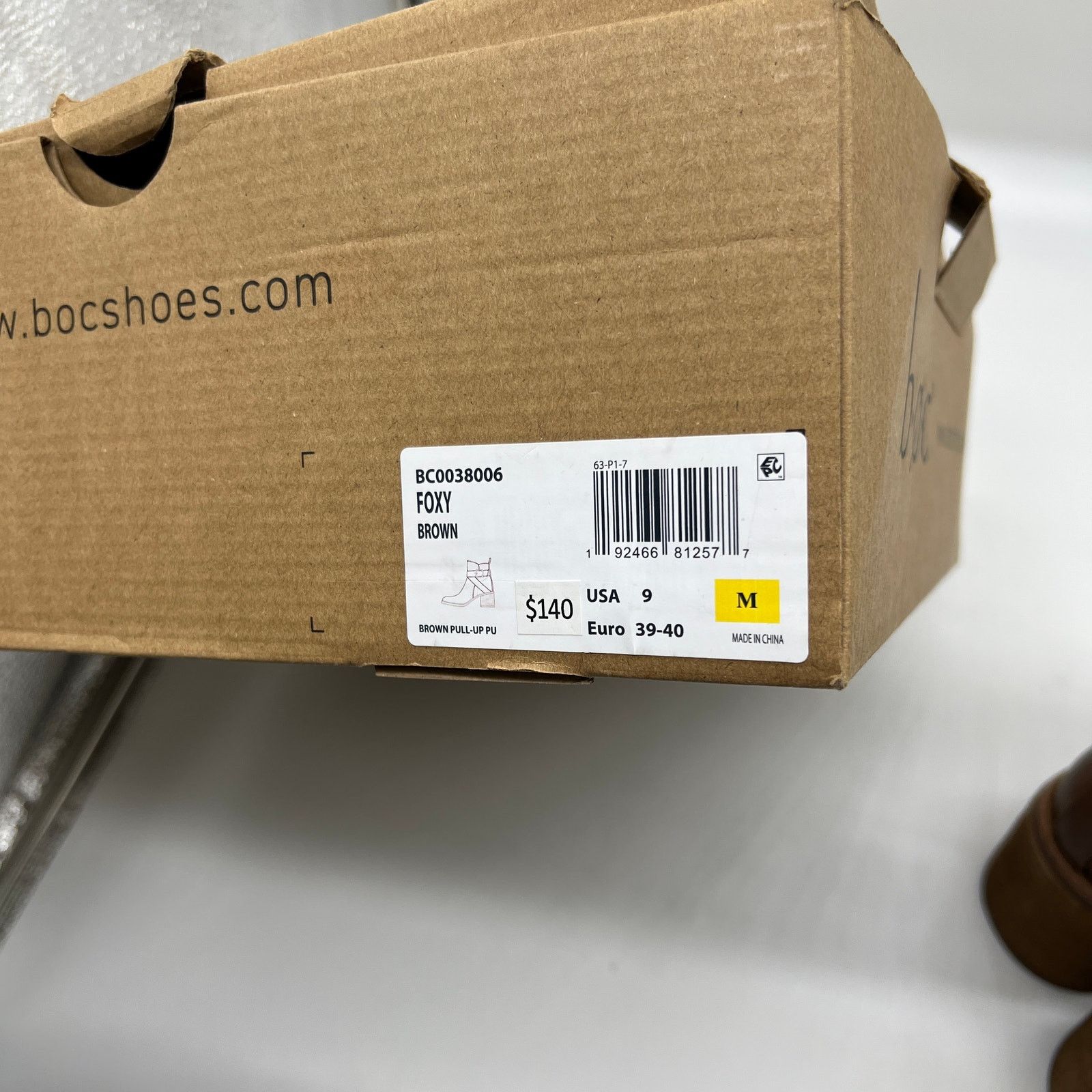 Other BOC by Born Womens Foxy Stacked Heel Booties Size 9M Size US 9 / IT 39 - 15 Thumbnail