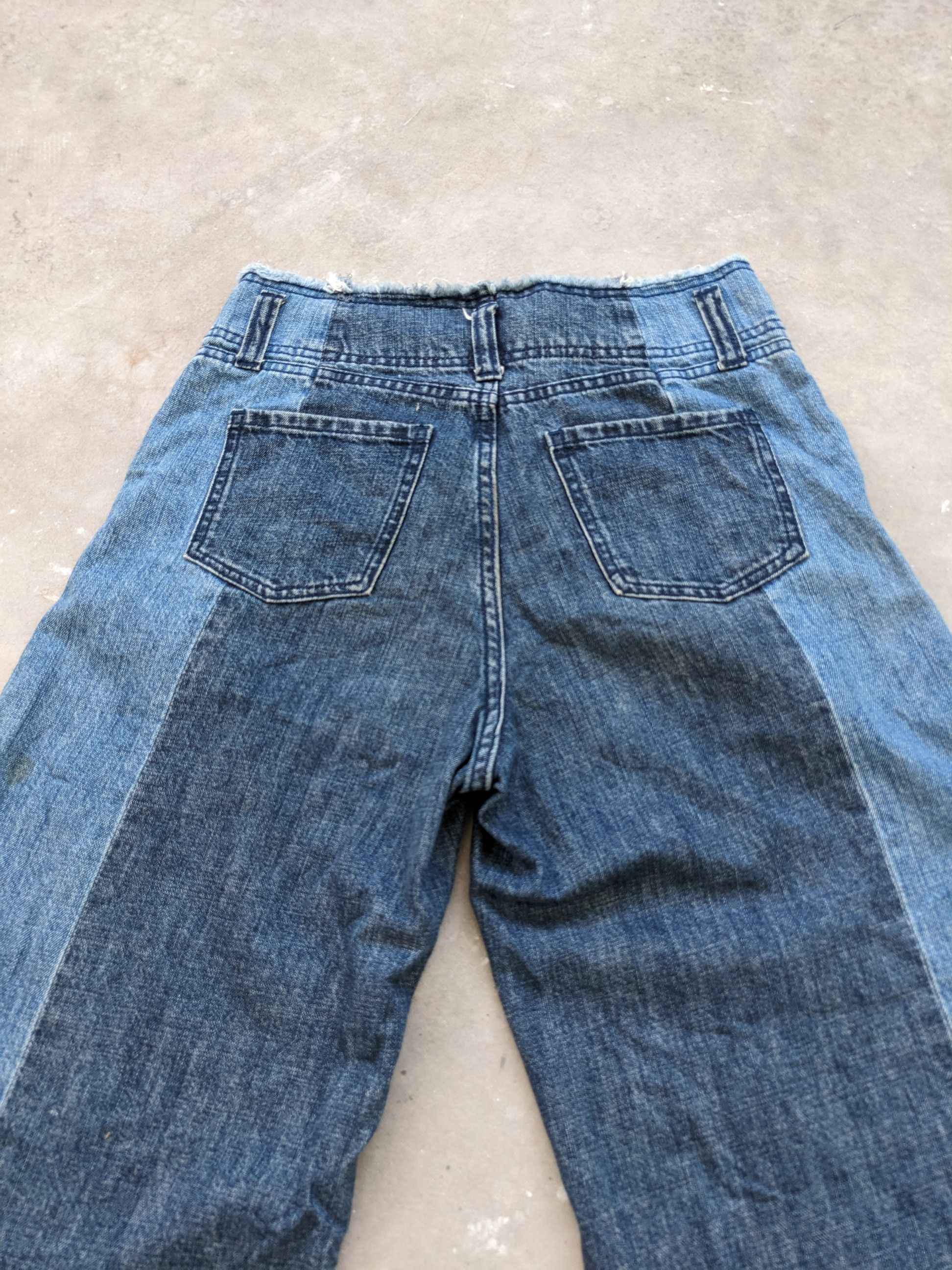 Japanese Brand × Vintage Vintage Baggy Jeans Custom Made by Natural Beauty Basic Size 28" / US 6 / IT 42 - 11 Thumbnail