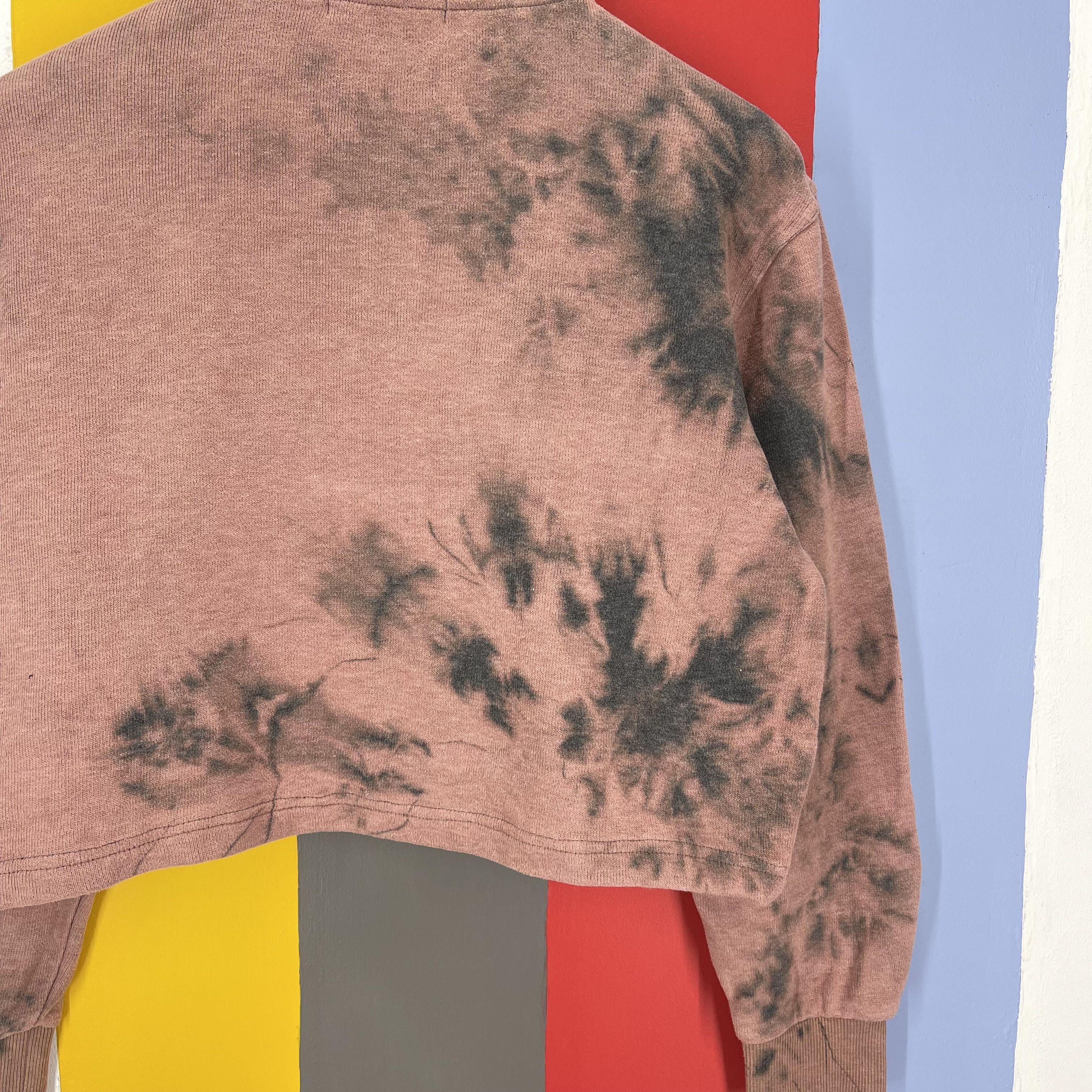Mr. Junko MR JUNKO JUNKO KOSHINO Crop Sweatshirt Acid Wash #1267/AR Size S / US 4 / IT 40 - 10 Thumbnail