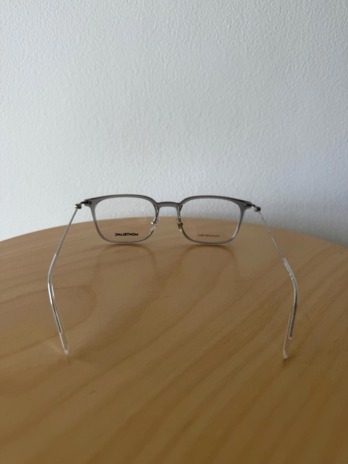 Montblanc New montblanc optical glasses frames eyeglasses MB0100O 002 Size ONE SIZE - 6 Thumbnail