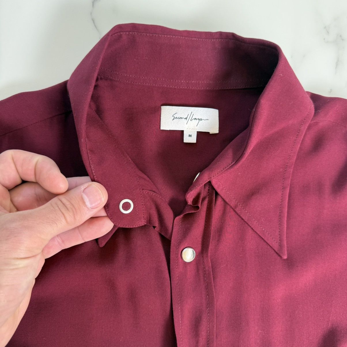 Second/Layer Second Layer Western Corno Shirt - Size Medium Size US M / EU 48-50 / 2 - 5 Thumbnail