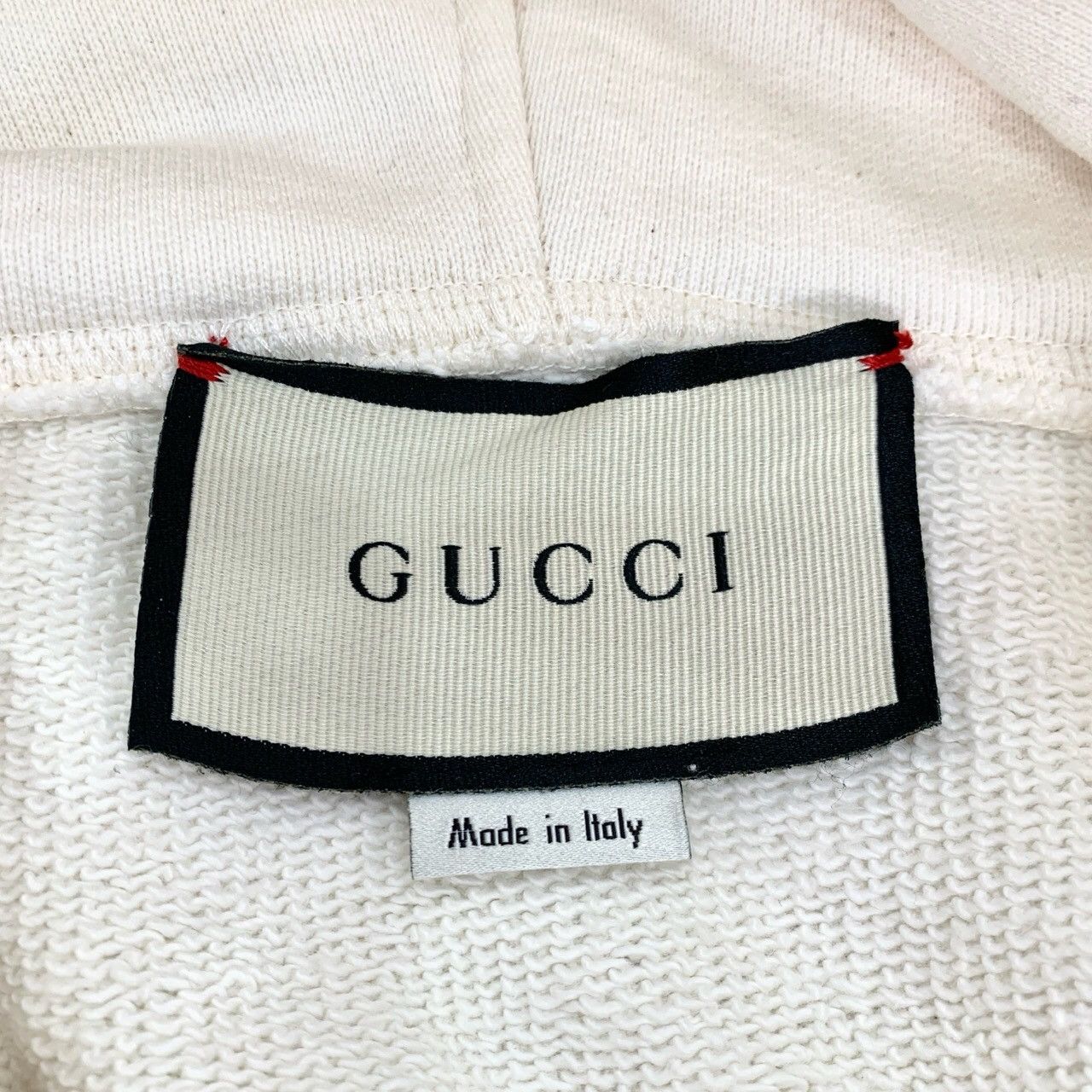Gucci Gucci Hoodie Logo Strawberry Print Cream (Size XS) Size XS / US 0-2 / IT 36-38 - 4 Thumbnail