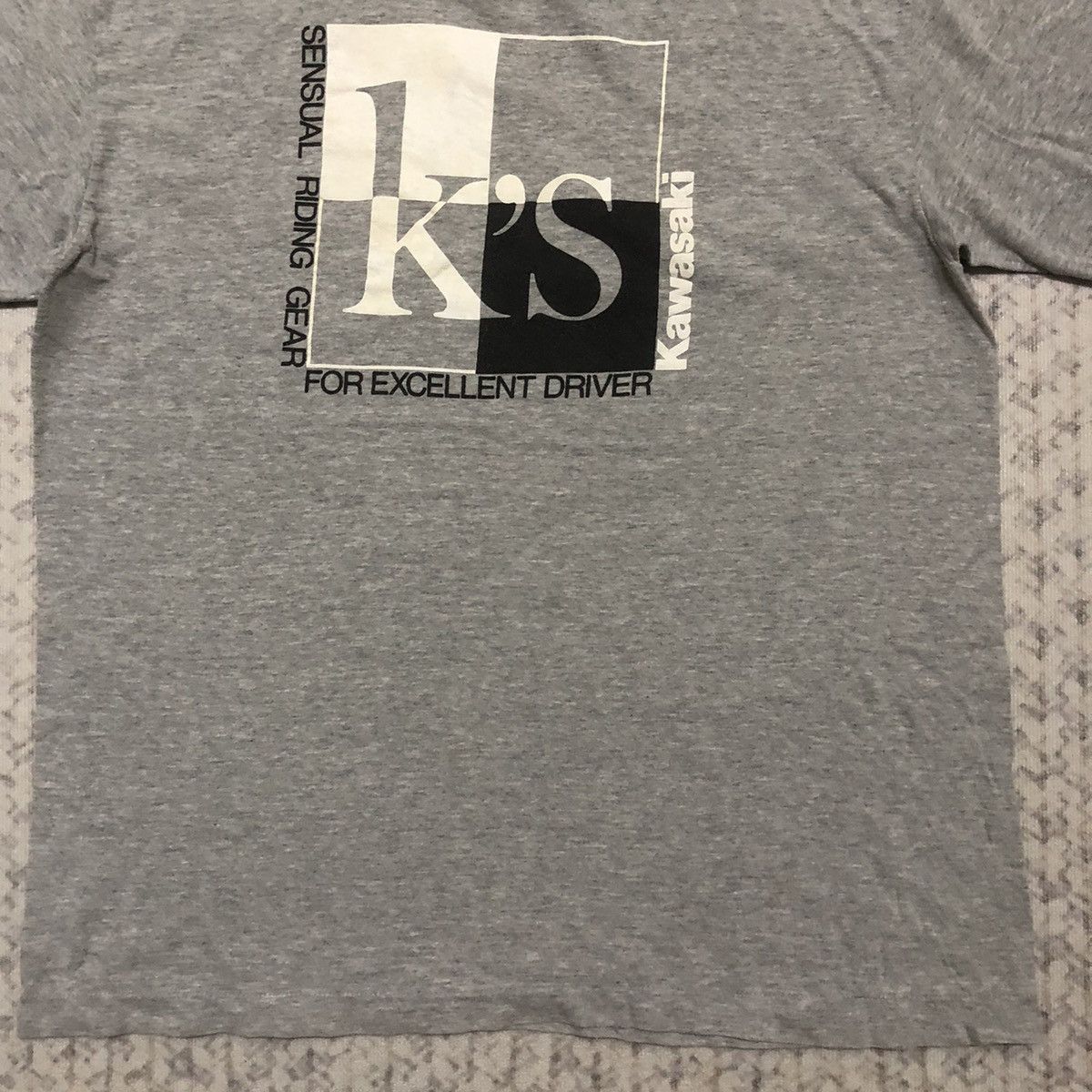 Japanese Brand × Vintage Rare Vintage 90s K’s by Kawasaki Motorcycle Tees Size US S / EU 44-46 / 1 - 3 Thumbnail