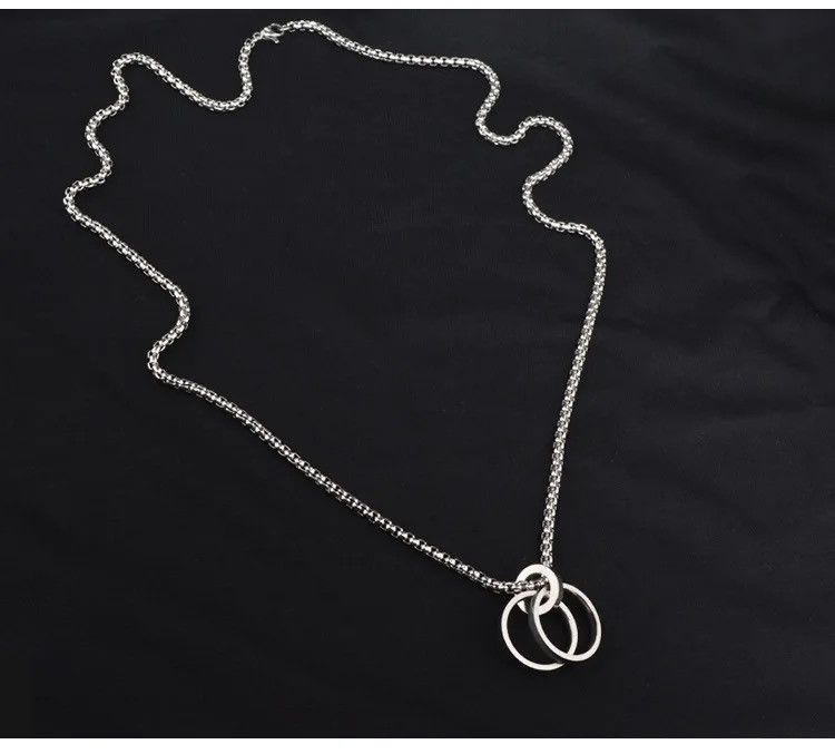 Other Double Ring Necklace Size ONE SIZE - 1 Thumbnail
