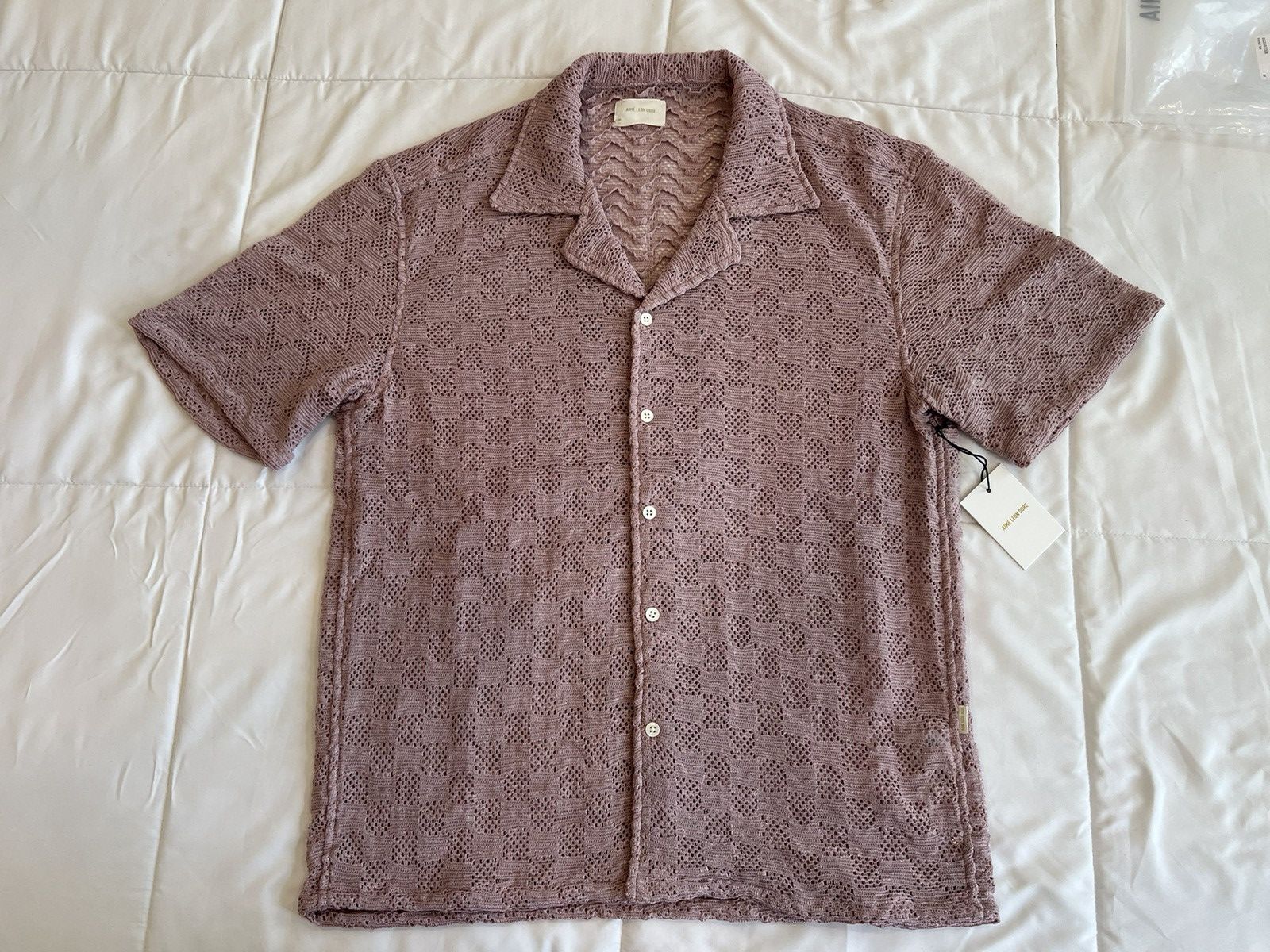 Aime Leon Dore Aime Leon Dore Rico shirt medium lavender Size US M / EU 48-50 / 2 - 3 Thumbnail