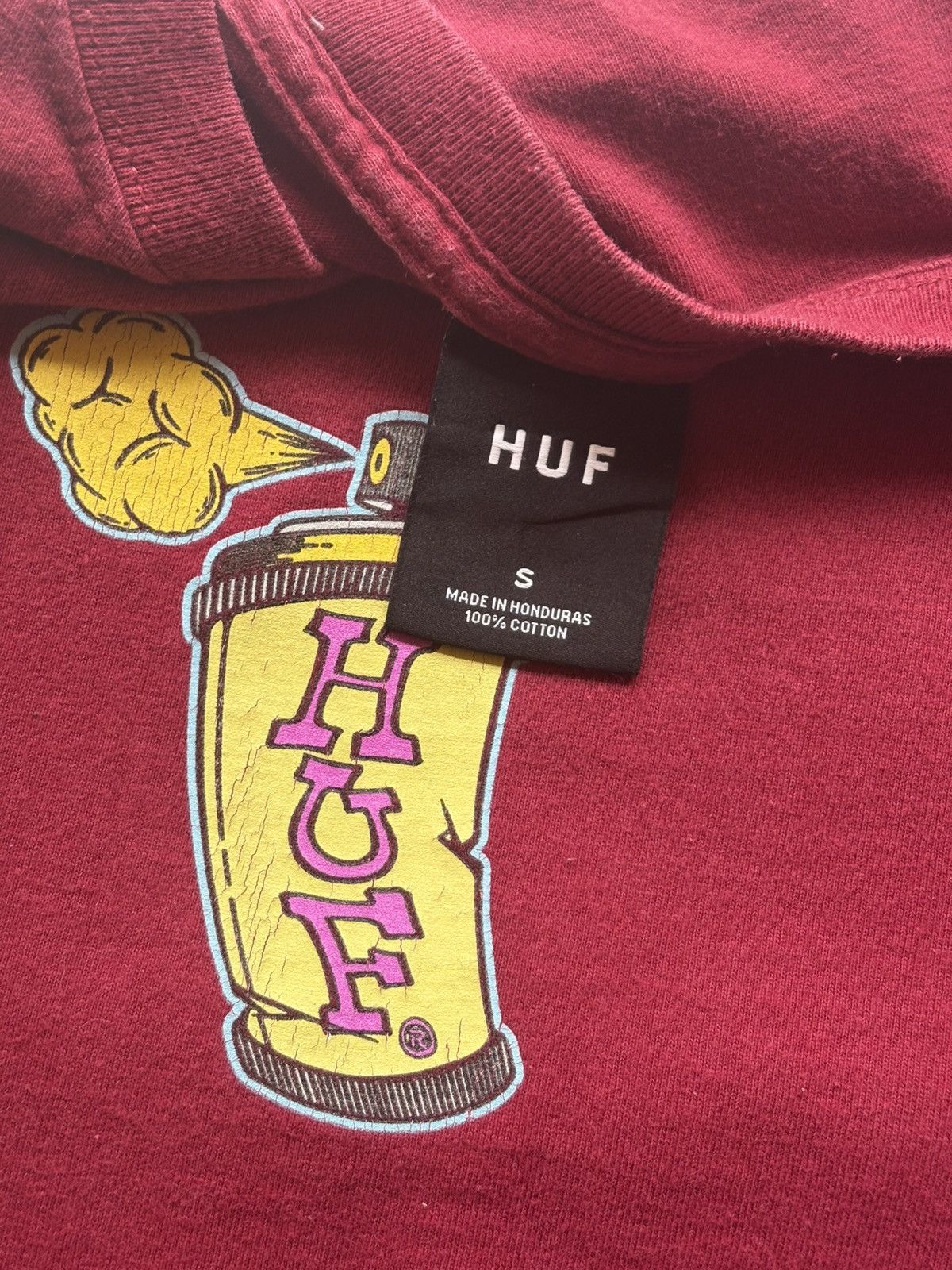 Huf vintage huf t-shirts Size US S / EU 44-46 / 1 - 4 Thumbnail