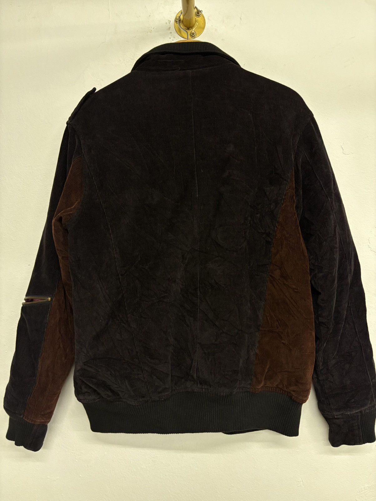 14th Addiction AMP Manydope Corduroy Bomber Issey Miyake Patchwork Style Size US M / EU 48-50 / 2 - 16 Thumbnail