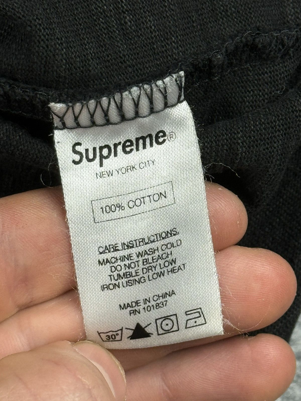Supreme Supreme Hoodie Sleeve Logo Custom Size US L / EU 52-54 / 3 - 8 Thumbnail