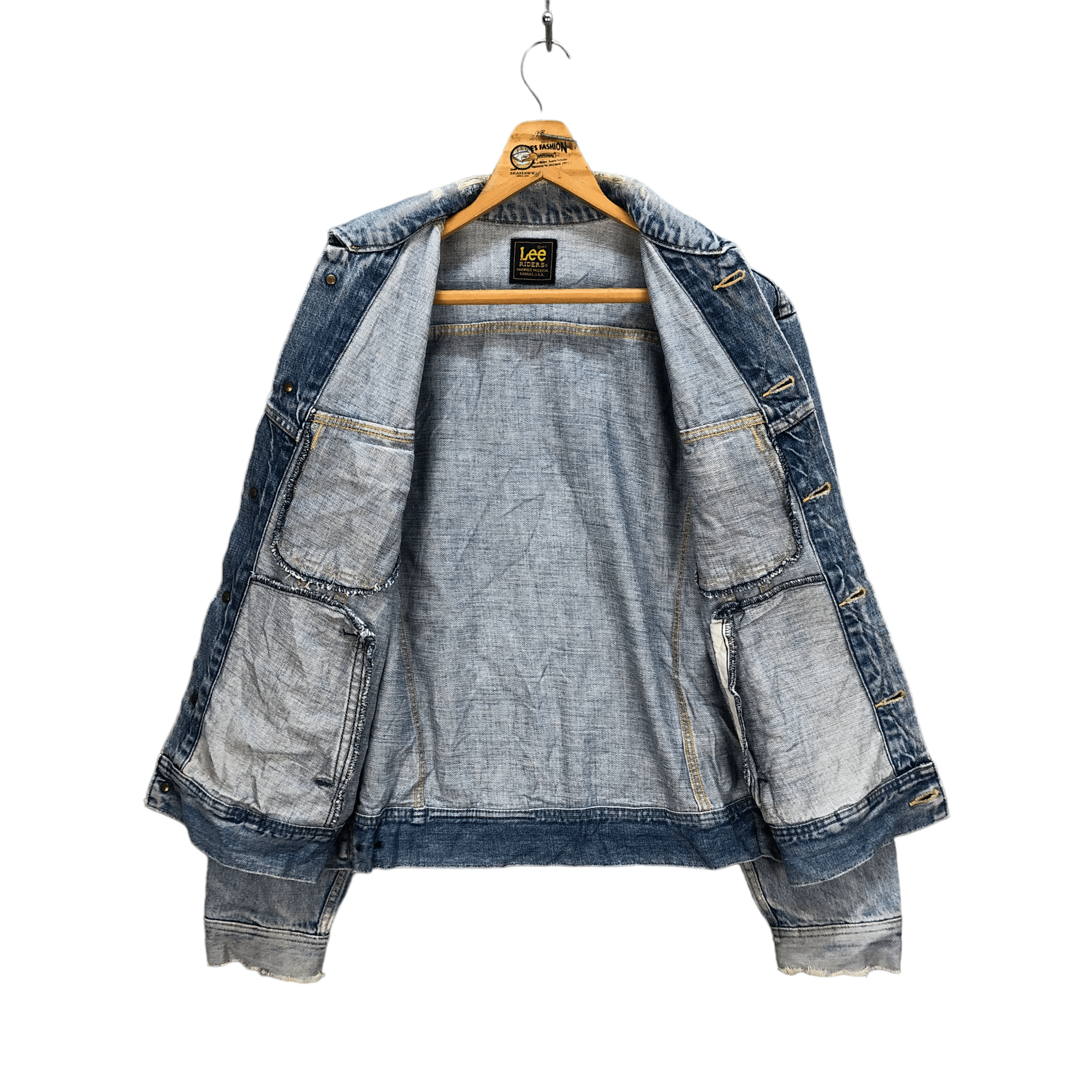 Lee VINTAGE LEE RIDERS TRUCKER JACKET / DENIM JACKET #5196-179 Size US M / EU 48-50 / 2 - 11 Thumbnail