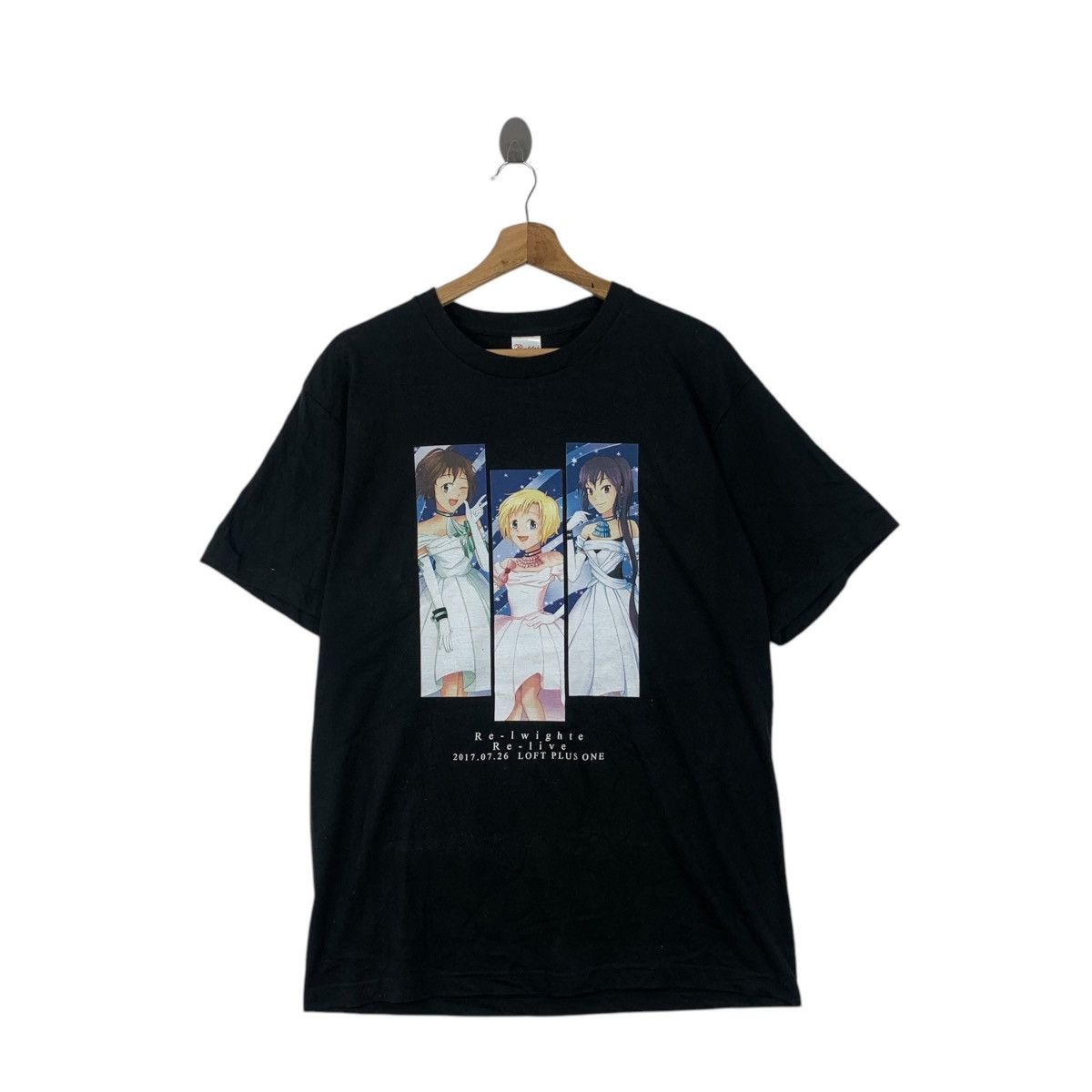 Vintage LAPIS RE:LIGHTS Kono Sekai No Idol Rapisu Riraitsu Tee Size US L / EU 52-54 / 3 - 1 Thumbnail
