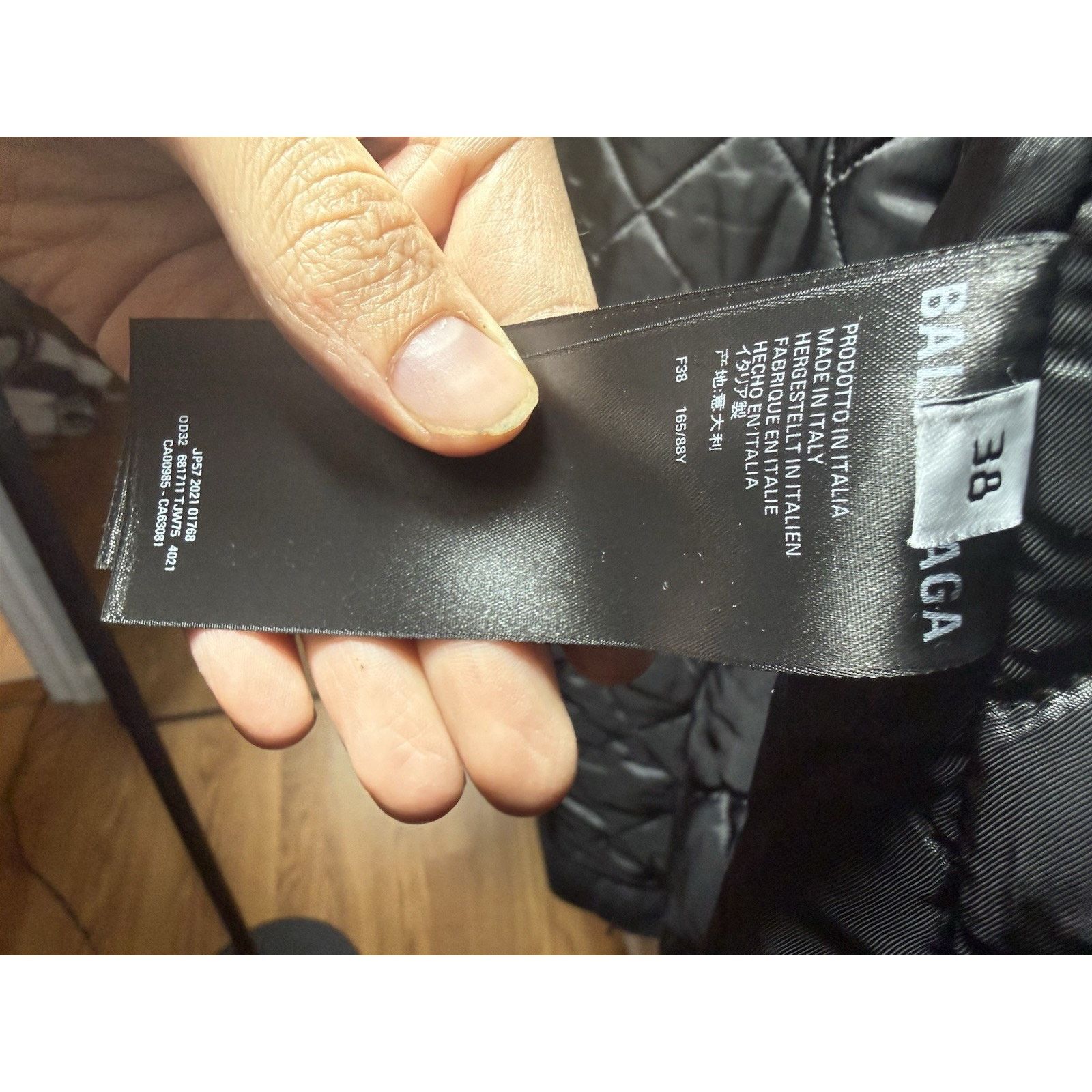 Balenciaga Balenciaga Patched Pea Coat Size US M / EU 48-50 / 2 - 4 Thumbnail