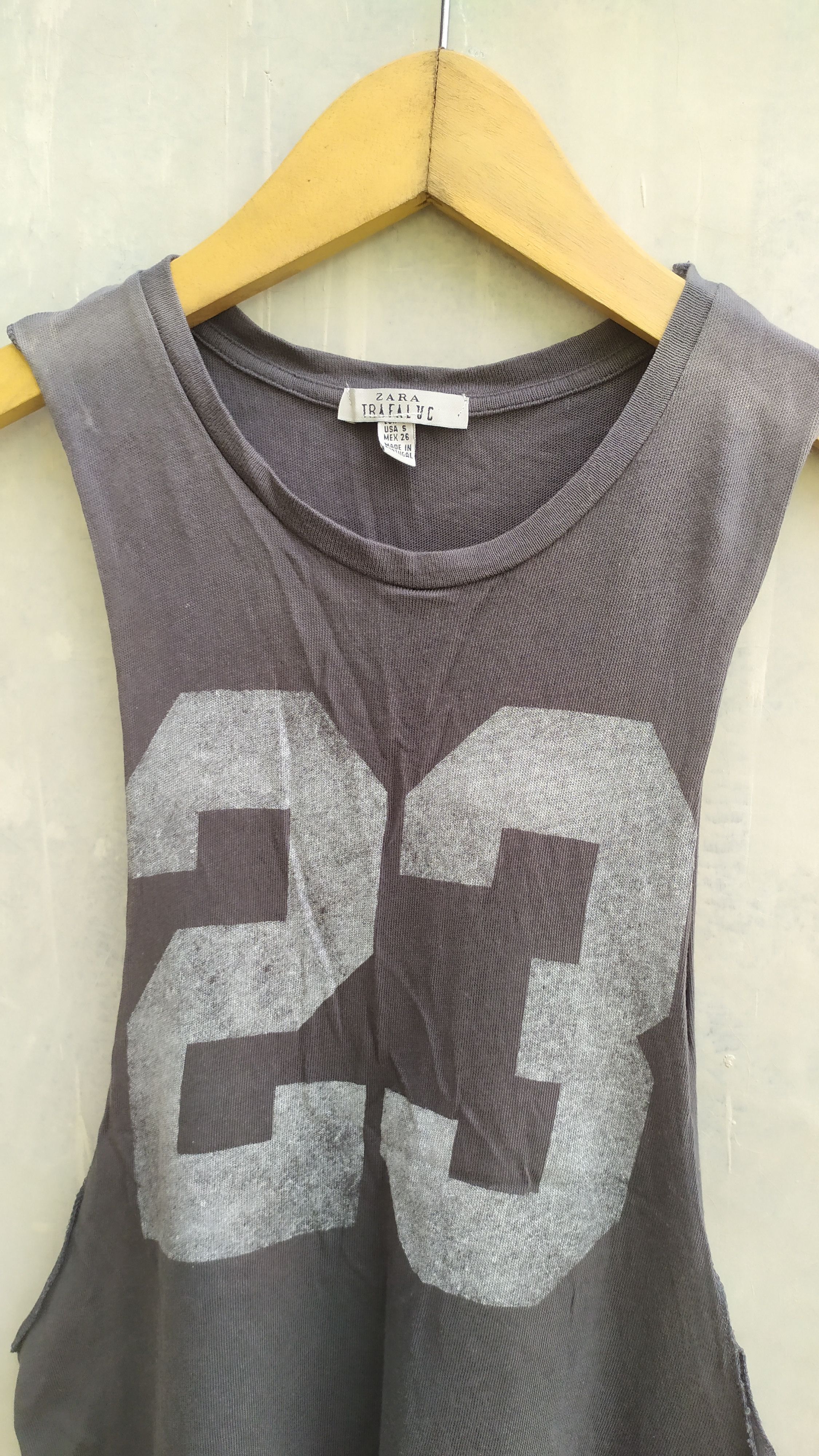 If Six Was Nine Vintage Zara Trafaluc Tank Tops Size US M / EU 48-50 / 2 - 2 Thumbnail