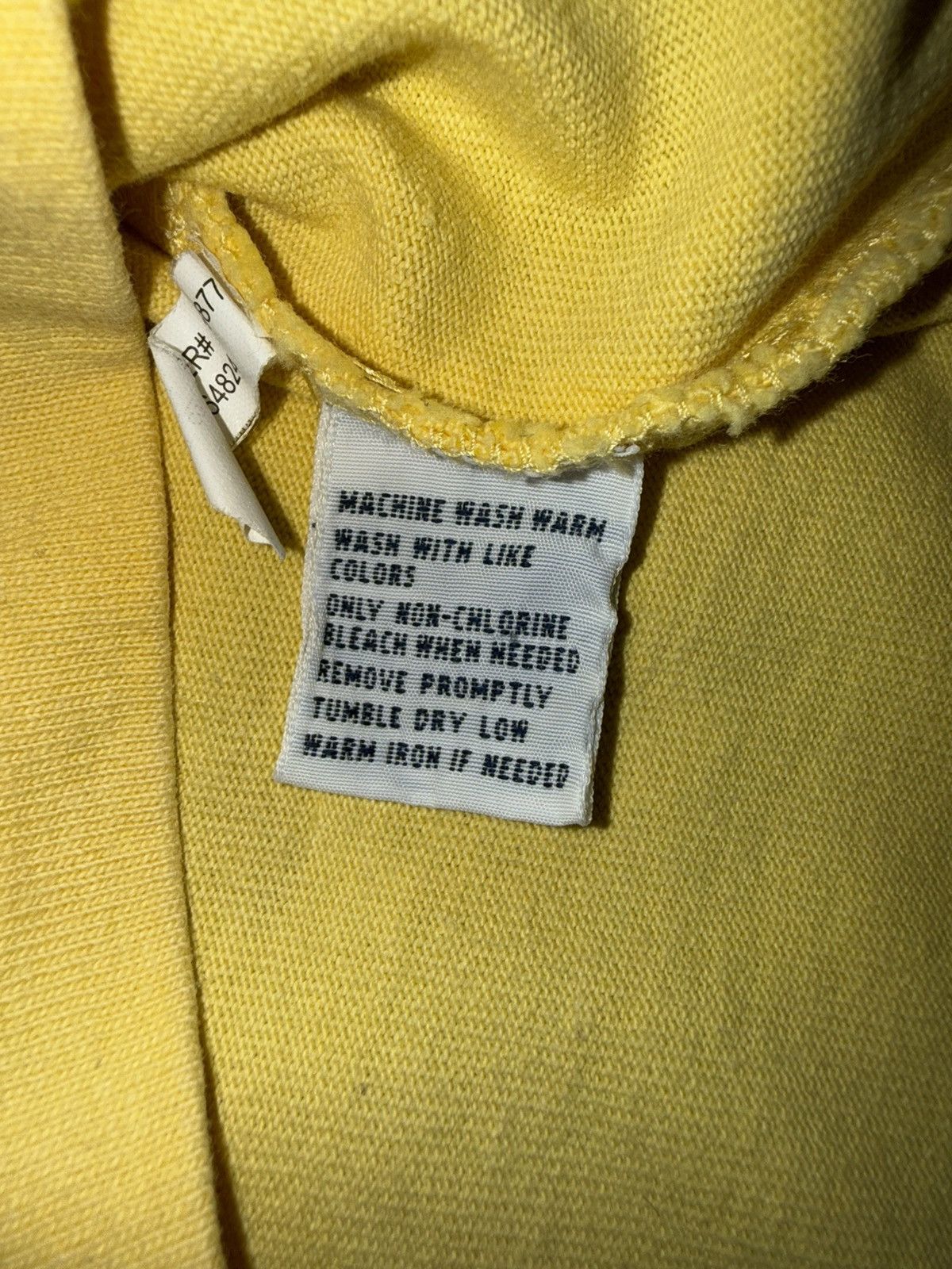 Polo Ralph Lauren Vintage Polo Ralph Lauren Crest Rugby Shirt Yellow Navy M Size US M / EU 48-50 / 2 - 6 Thumbnail