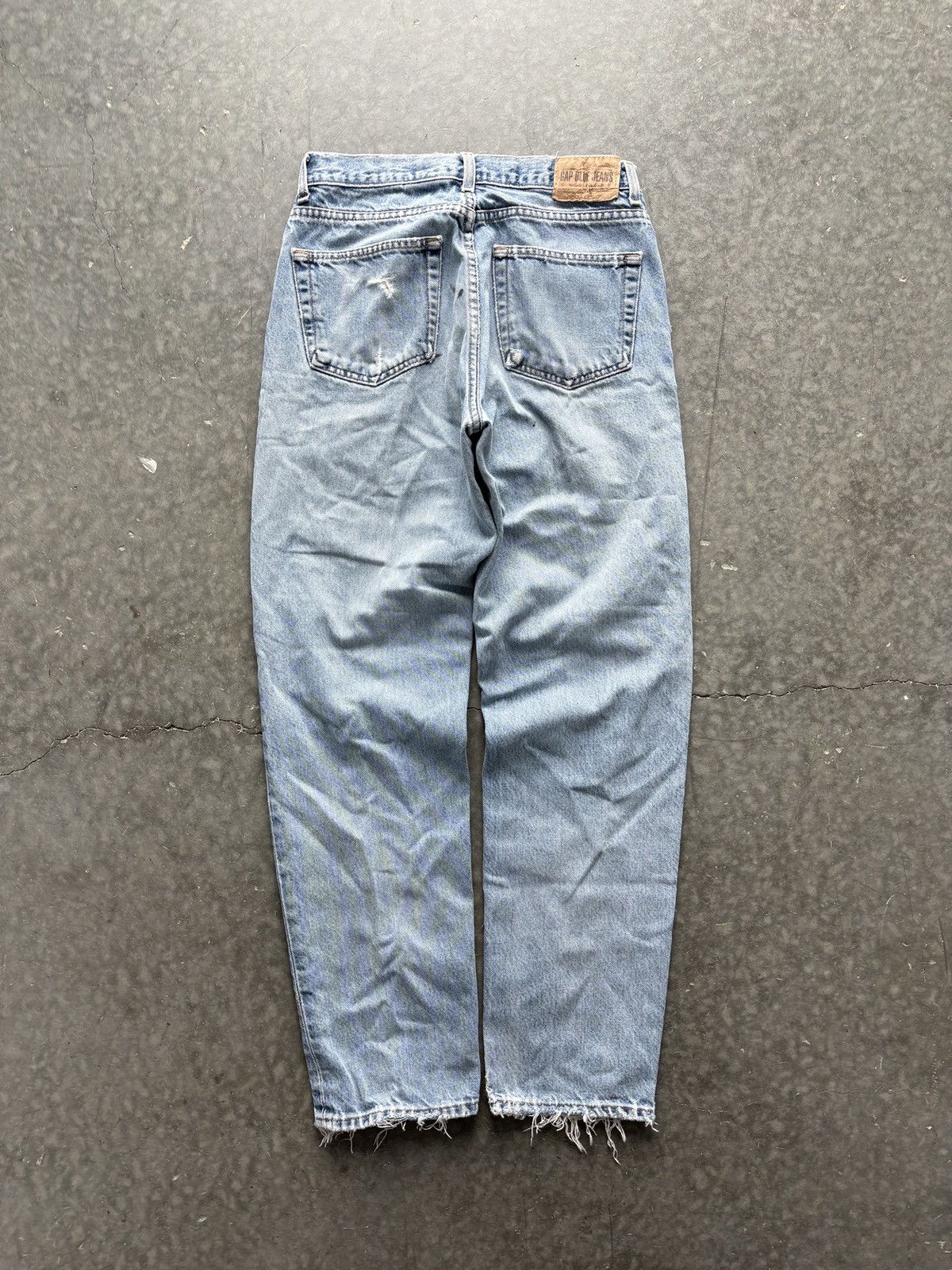 Gap Vintage Y2K Gap Easy Fit Light Wash Denim Jeans Size US 29 - 8 Thumbnail