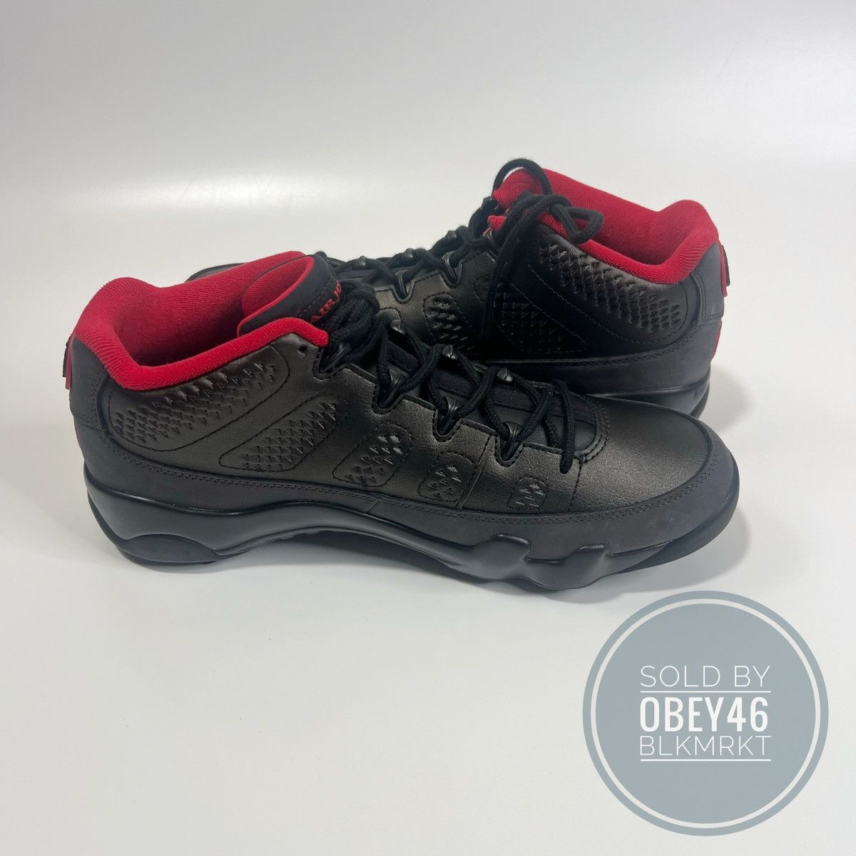 Jordan Brand Air Jordan Men's 9 Retro G Golf Shoes FJ5934-002 Size 8.5 Size US 8.5 / EU 41-42 - 4 Thumbnail