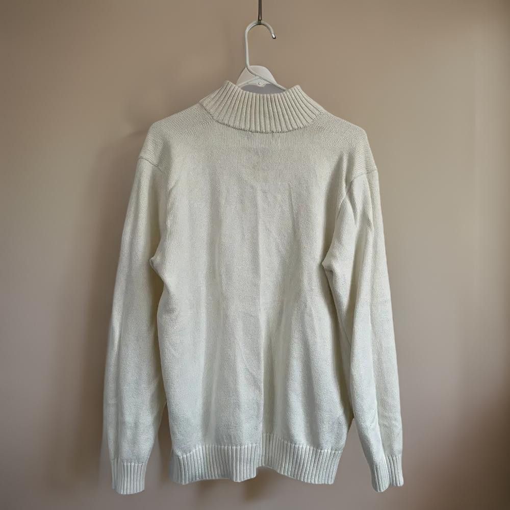 Ralph Lauren Cotton Pullover Half-Zip Ralph Lauren Sweater Size US L / EU 52-54 / 3 - 2 Thumbnail