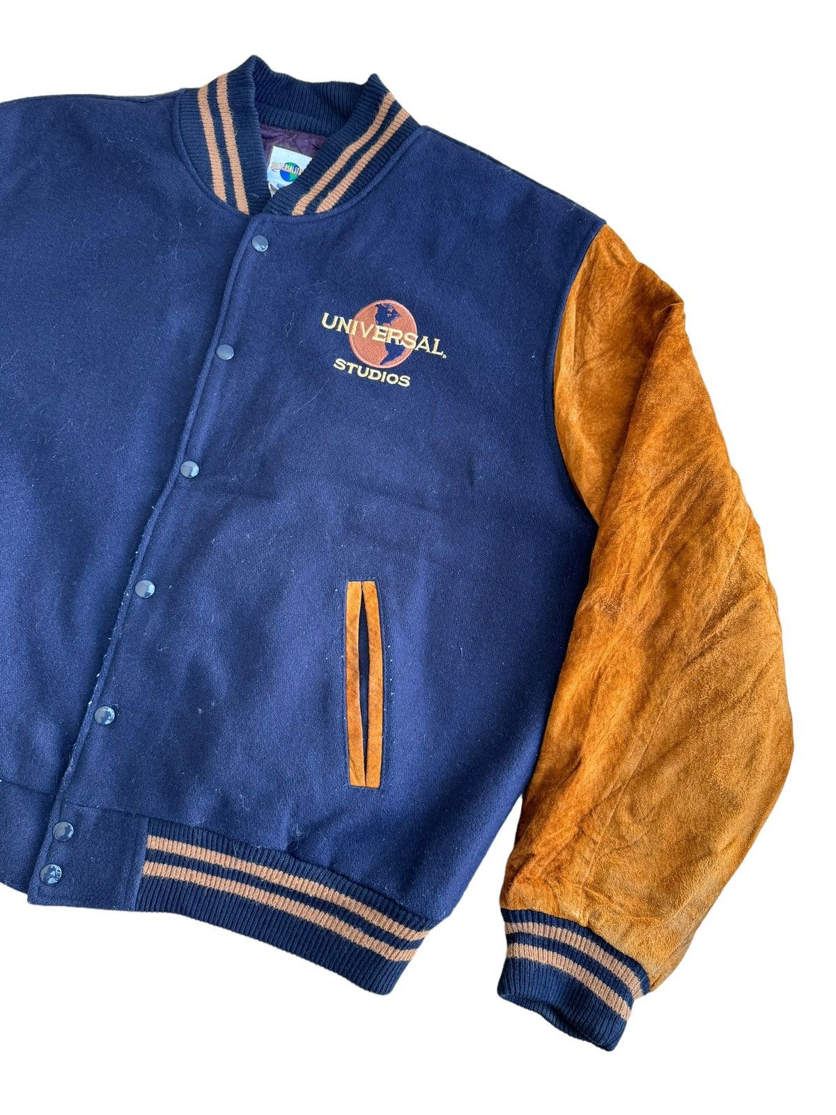 Universal Studios × Vintage Vintage Universal Studio Varsity Jacket Size US XL / EU 56 / 4 - 9 Thumbnail
