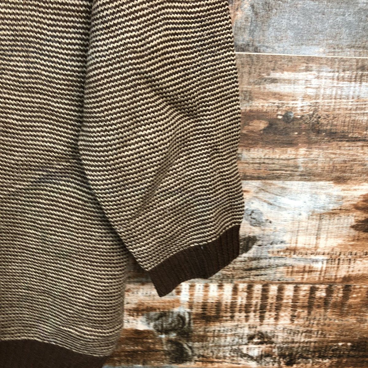 Homespun Knitwear × Japanese Brand Japanese Brand Brown Cardigan Knitwear #A2208 Size M / US 6-8 / IT 42-44 - 14 Thumbnail
