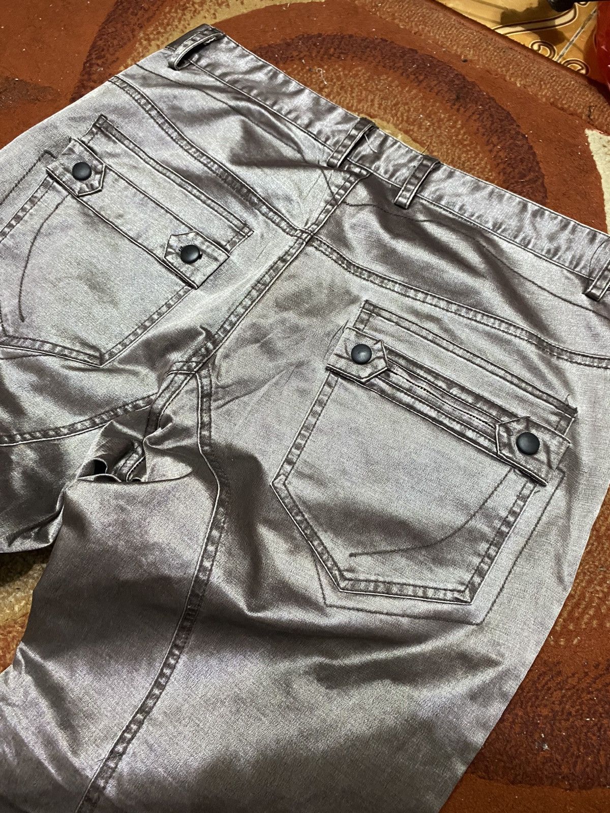 If Six Was Nine × Japanese Brand Vintage INC incomparable Silver Denim Jeans If Six Was Nine Size US 34 / EU 50 - 7 Thumbnail