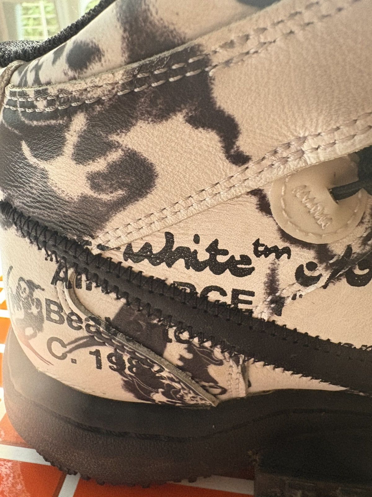 Off-White Nike Air Force 1 Mid SP Off-White Grim Reaper Size US 7 / EU 40 - 6 Thumbnail