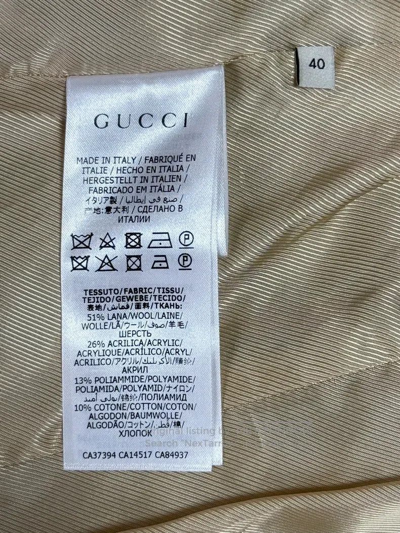 Gucci Gucci Double G full-print old flower cardigan jacket Size S / US 4 / IT 40 - 8 Thumbnail