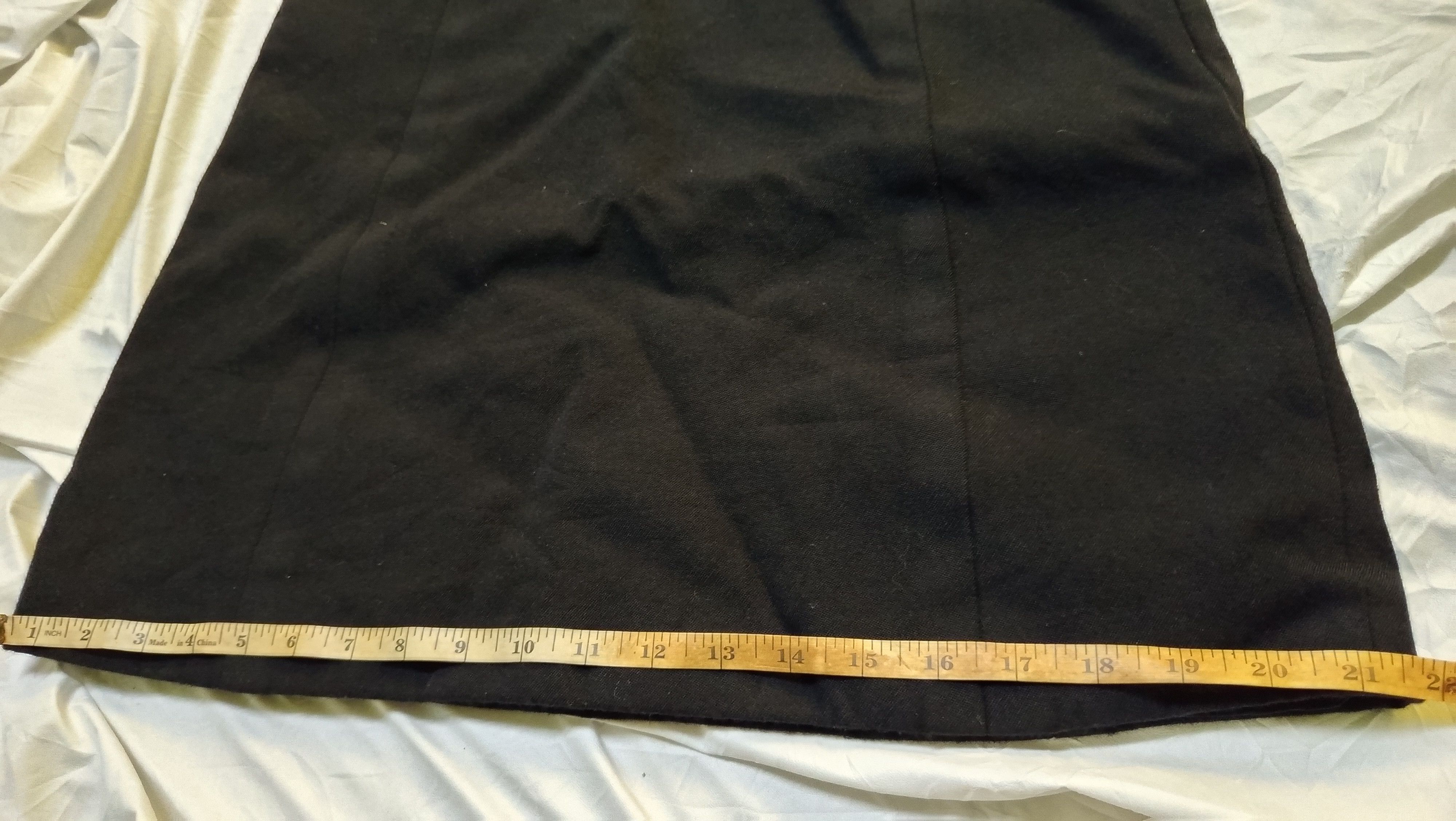 Prada Prada Midi Skirt Wool Size 23" - 5 Thumbnail