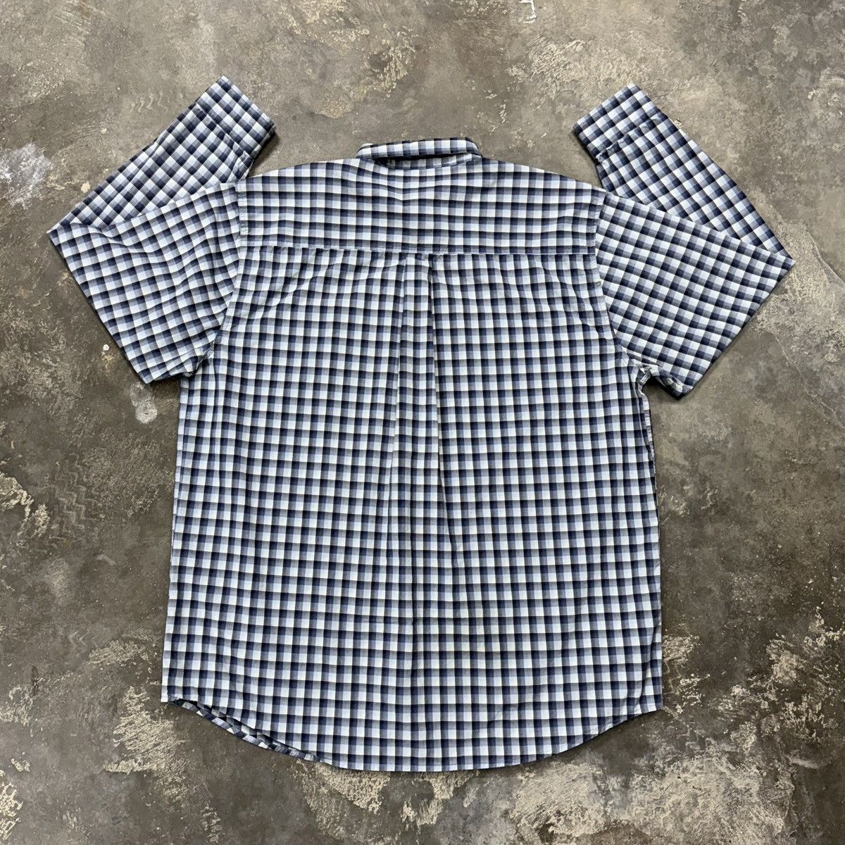Carhartt Carhartt Y2K Plaid Button Down Overshirt XL Tall Size US XL / EU 56 / 4 - 4 Thumbnail