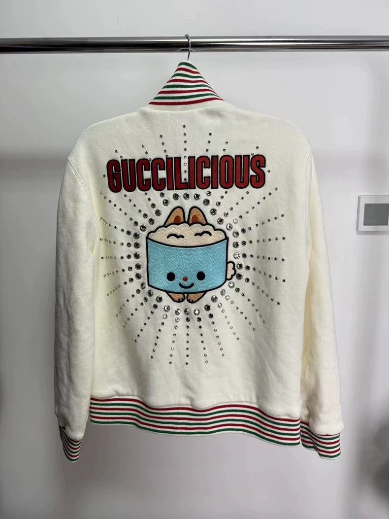Gucci Gucci Kawaii rhinestone jacket 2501-Nextarrow Size US S / EU 44-46 / 1 - 2 Thumbnail