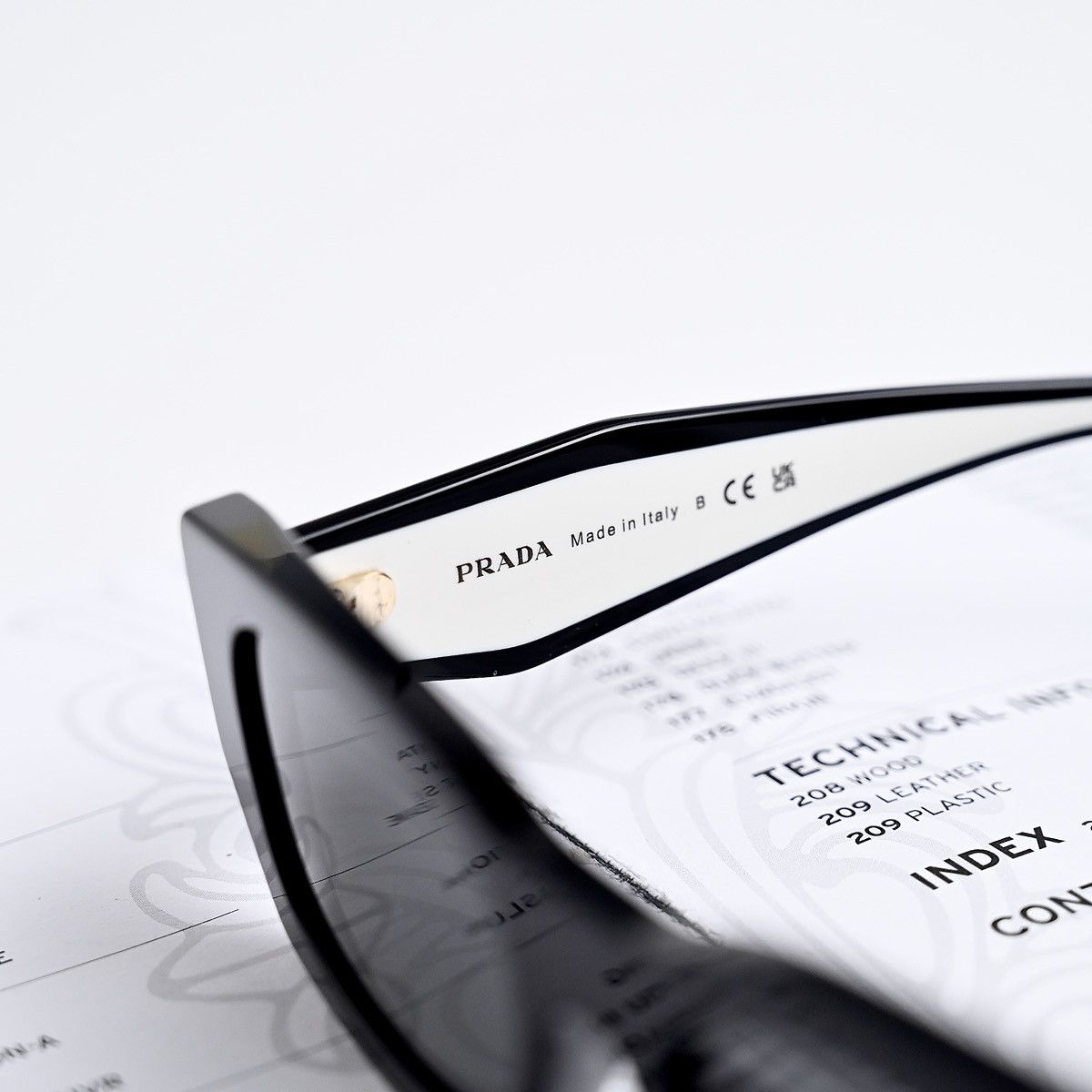 Prada PRADA 0PR B05S SUNGLASSES Size ONE SIZE - 4 Thumbnail