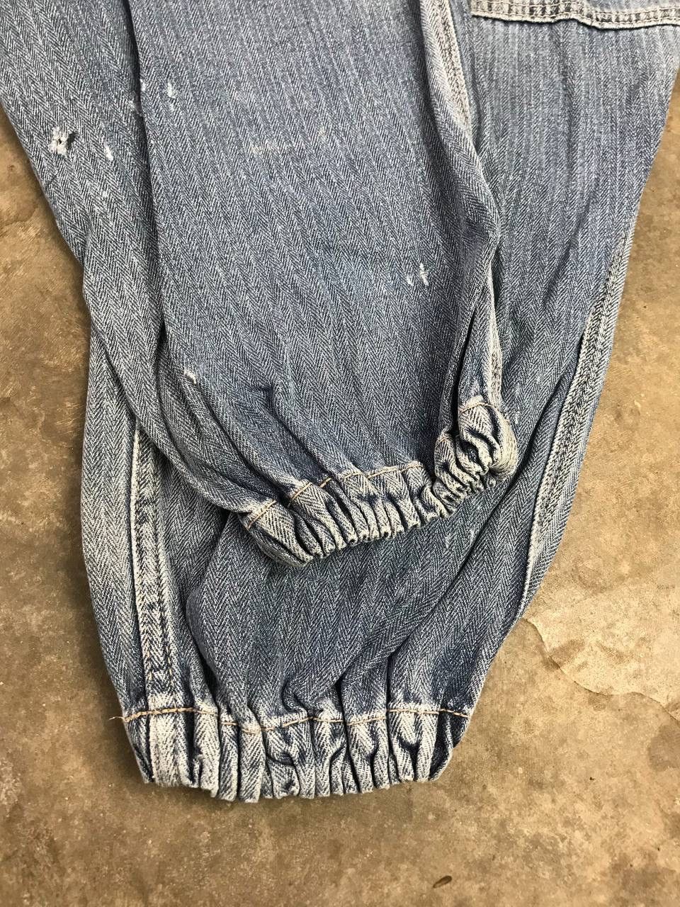 Japanese Brand × Vintage Very Rare Streetwear Jogger Denim Pants Size US 34 / EU 50 - 7 Thumbnail