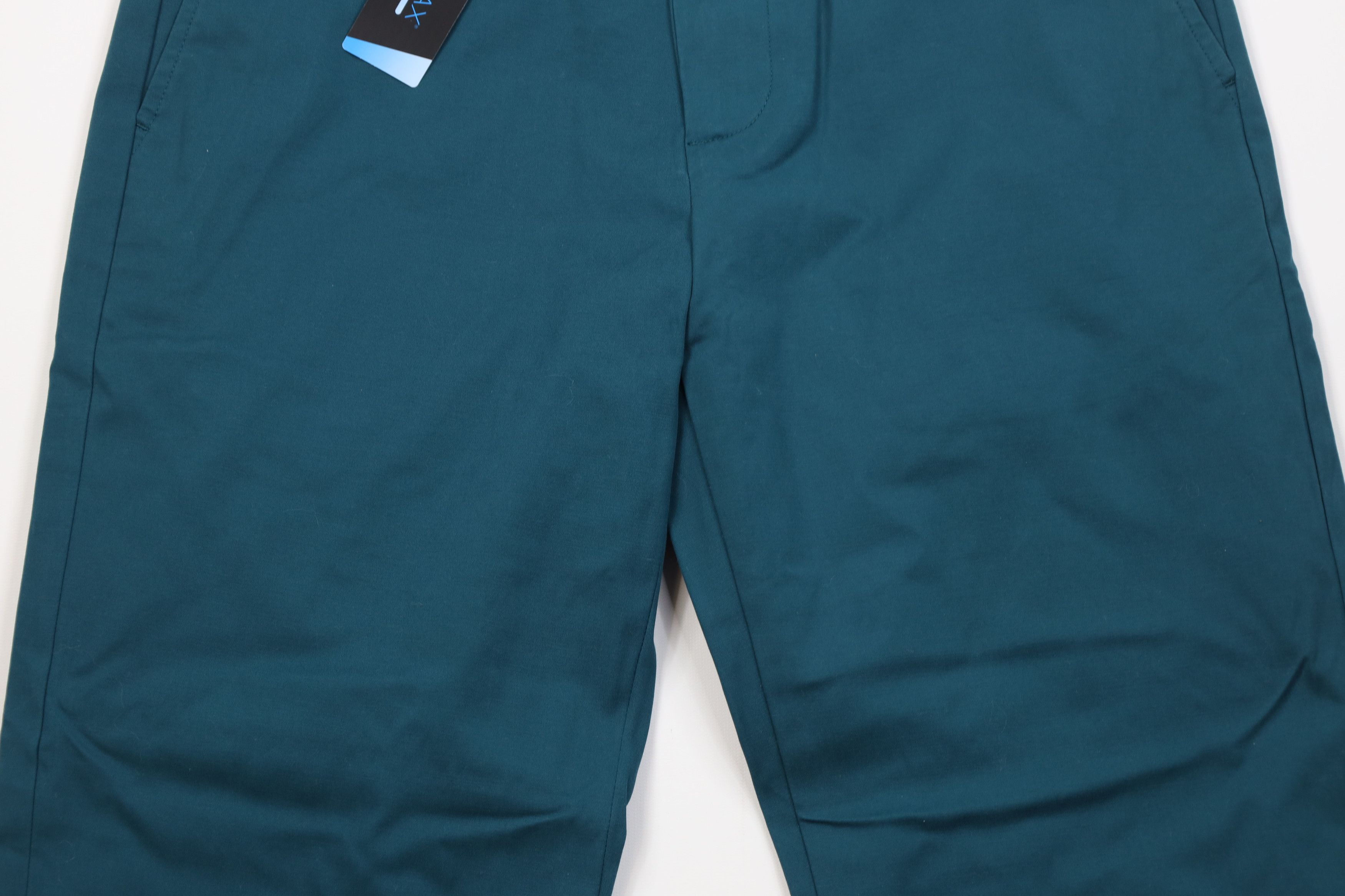 Lands' End New Lands End Cuffed Stretch Straight Leg Chino Pants Teal Size US 32 / EU 48 - 3 Thumbnail