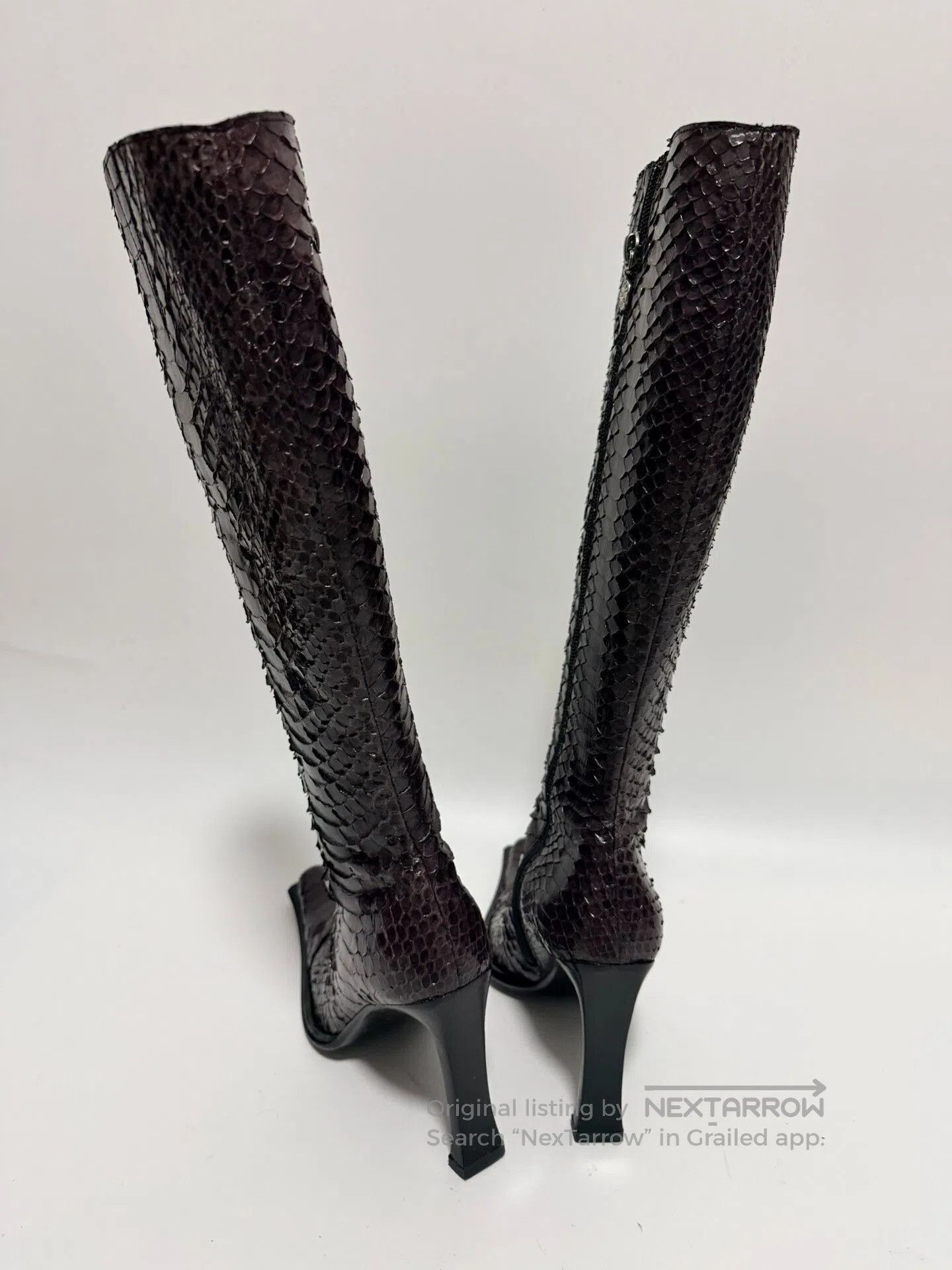 Other GIANNI BRAVO Italian Snake Skin Boots. Size US 5.5 / IT 35.5 - 6 Thumbnail