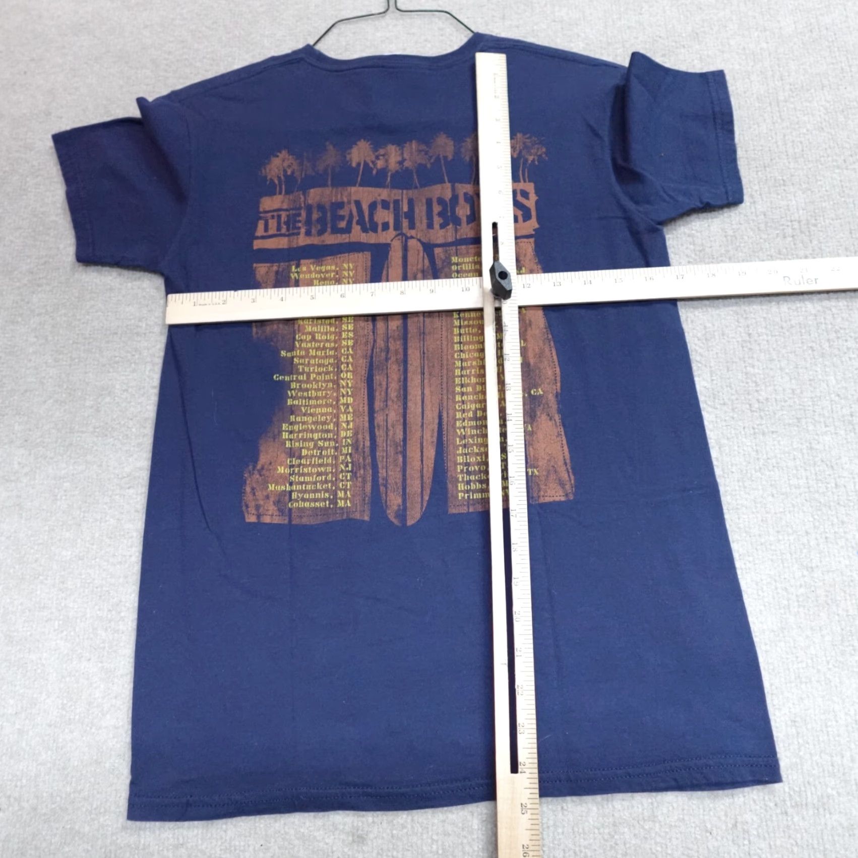 Doublet VINTAGE The Beach Boys Shirt Small Blue Concert Tour Double Sided Size US S / EU 44-46 / 1 - 4 Thumbnail