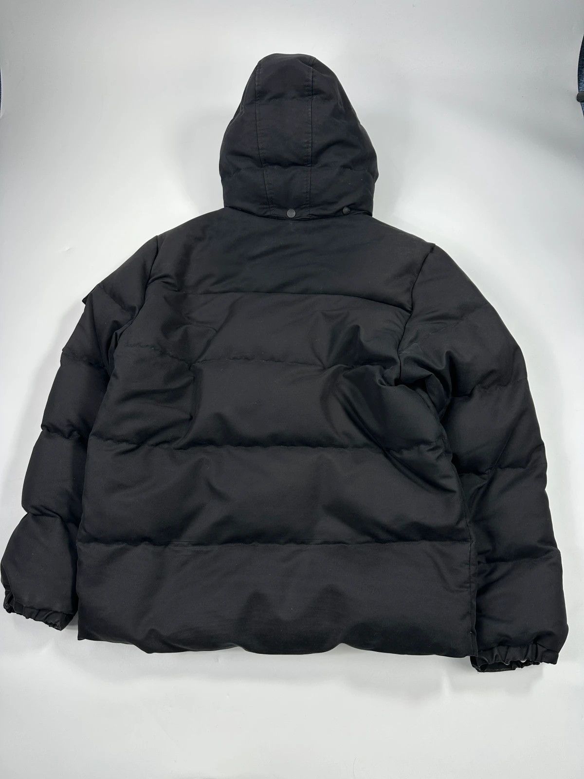 Moncler Moncler 00’s Maya Black Cotton & Down Hooded Puffer Jacket Size US L / EU 52-54 / 3 - 6 Thumbnail