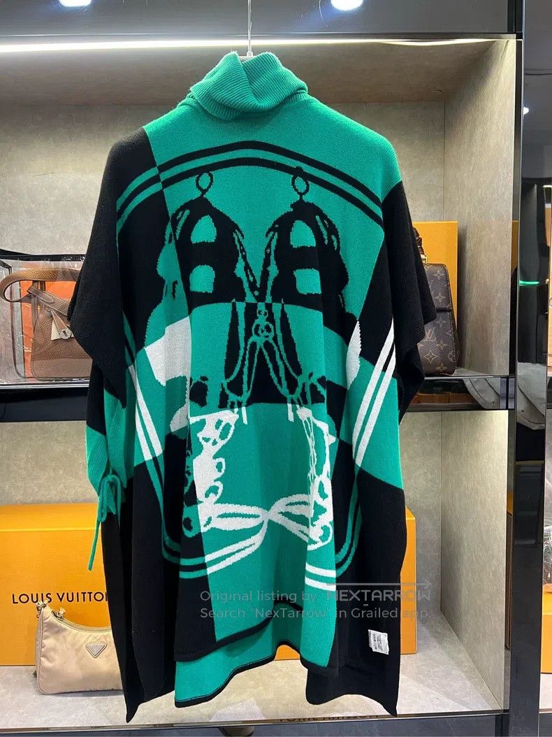 Hermes Hermes size TU Shawl Cape Size M / US 6-8 / IT 42-44 - 2 Thumbnail