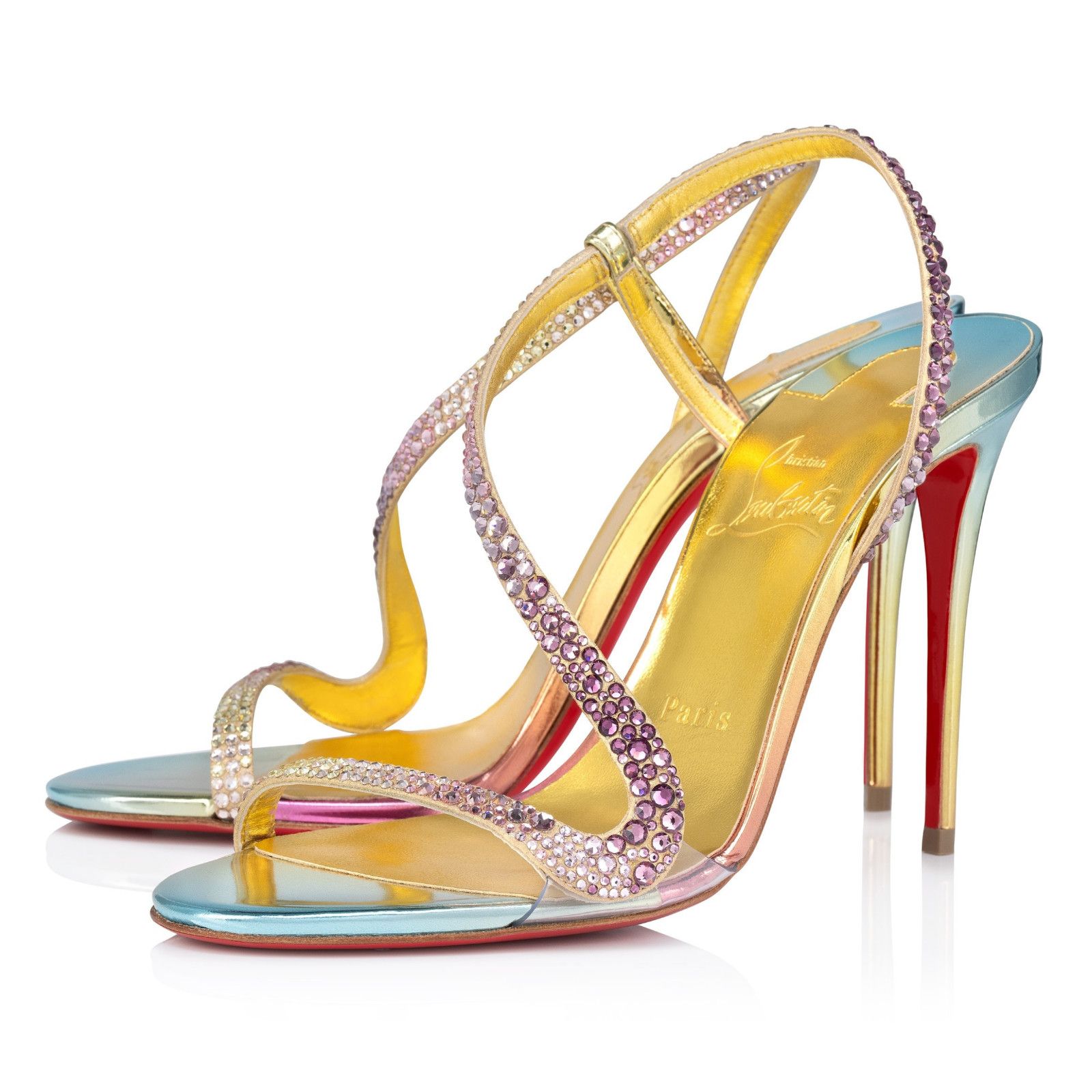 Christian Louboutin Christian Louboutin Rosalie Ankle Strap Sandal 36.5 Size US 6.5 / IT 36.5 - 1 Thumbnail