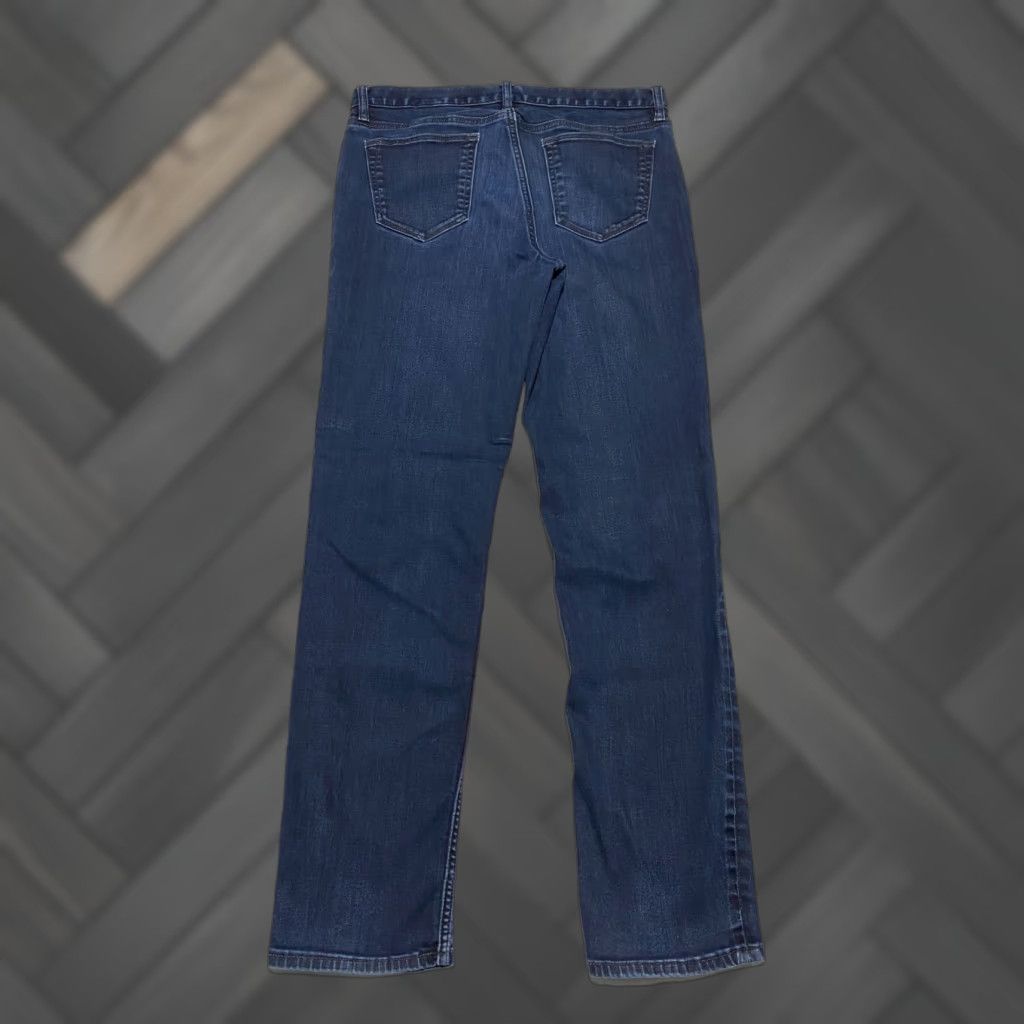 Banana Republic Banana Republic Men's Jeans Size 34×34 Slim Straight Blue Stretch Comfort 5-Pocket Inseam 33 in Regular Rise Mid Size US 34 / EU 50 - 1 Thumbnail