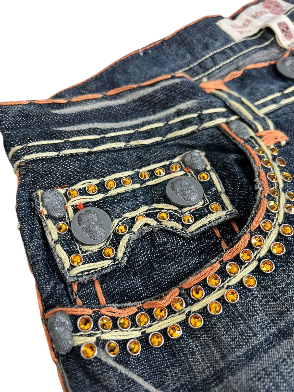 True Religion Vintage LB jean Co Rockstar Jeans Size US 34 / EU 50 - 5 Thumbnail